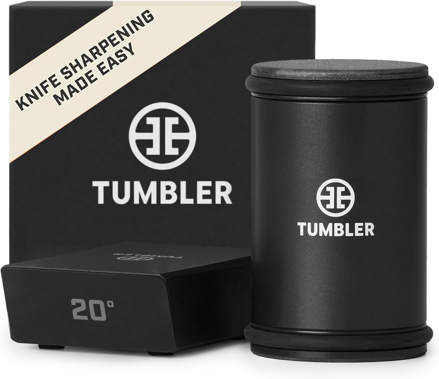 Tumbler Pro Diamond Rolling Knife Sharpener Set – Black – Knife Sharpeners