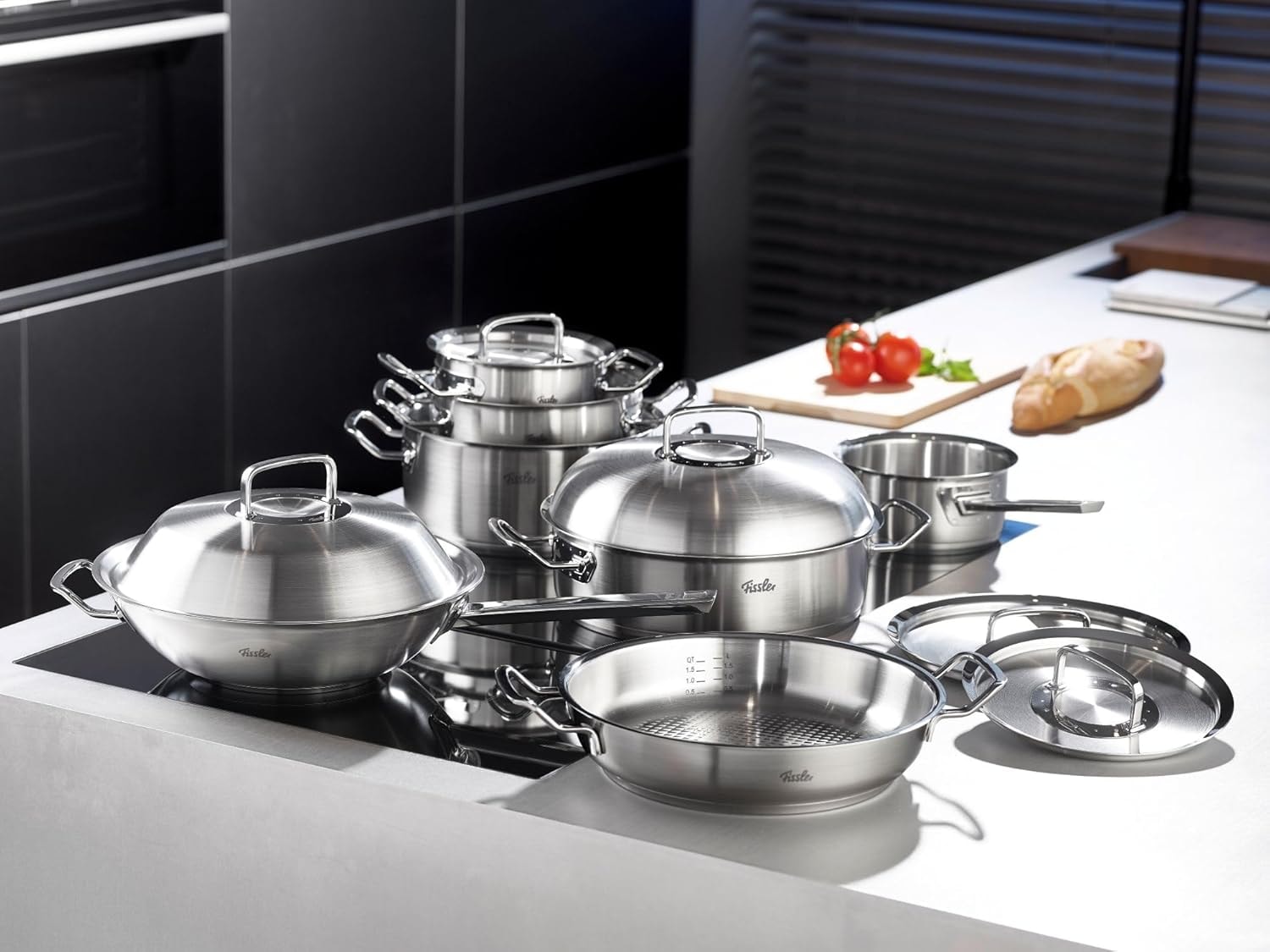 Fissler Original-Profi Collection Stew Pot – 9.6 liters – Silver – Stockpots