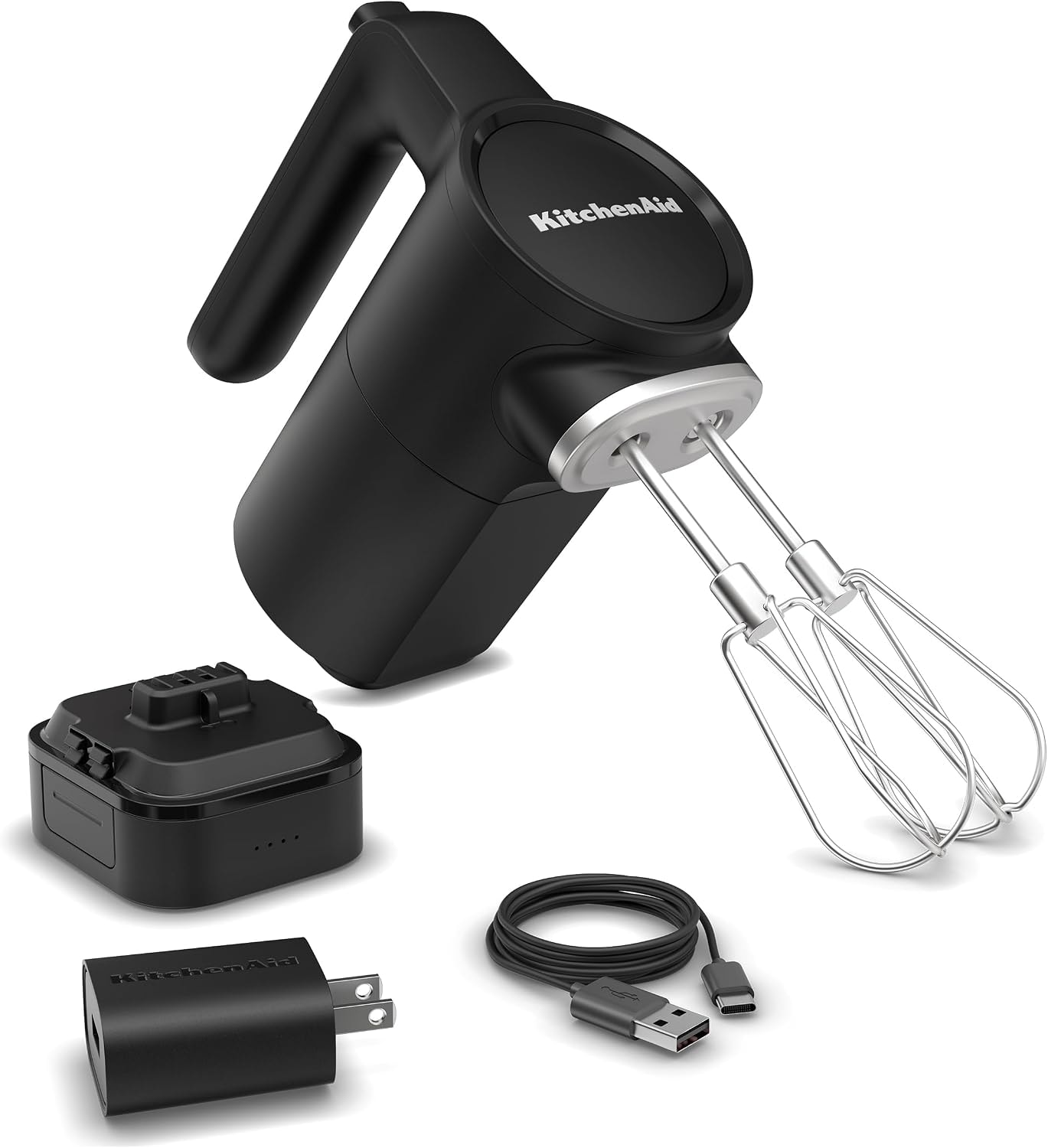 KitchenAid Cordless Hand Mixer – Matte Black – Hand Mixers