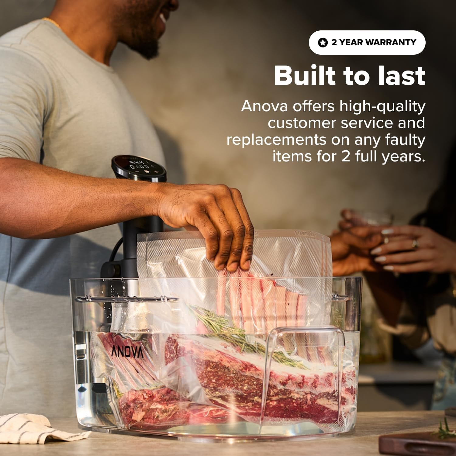 MEAT! Sous Vide Cooker 10 – 16 liters – Silver – Sous Vide Machines