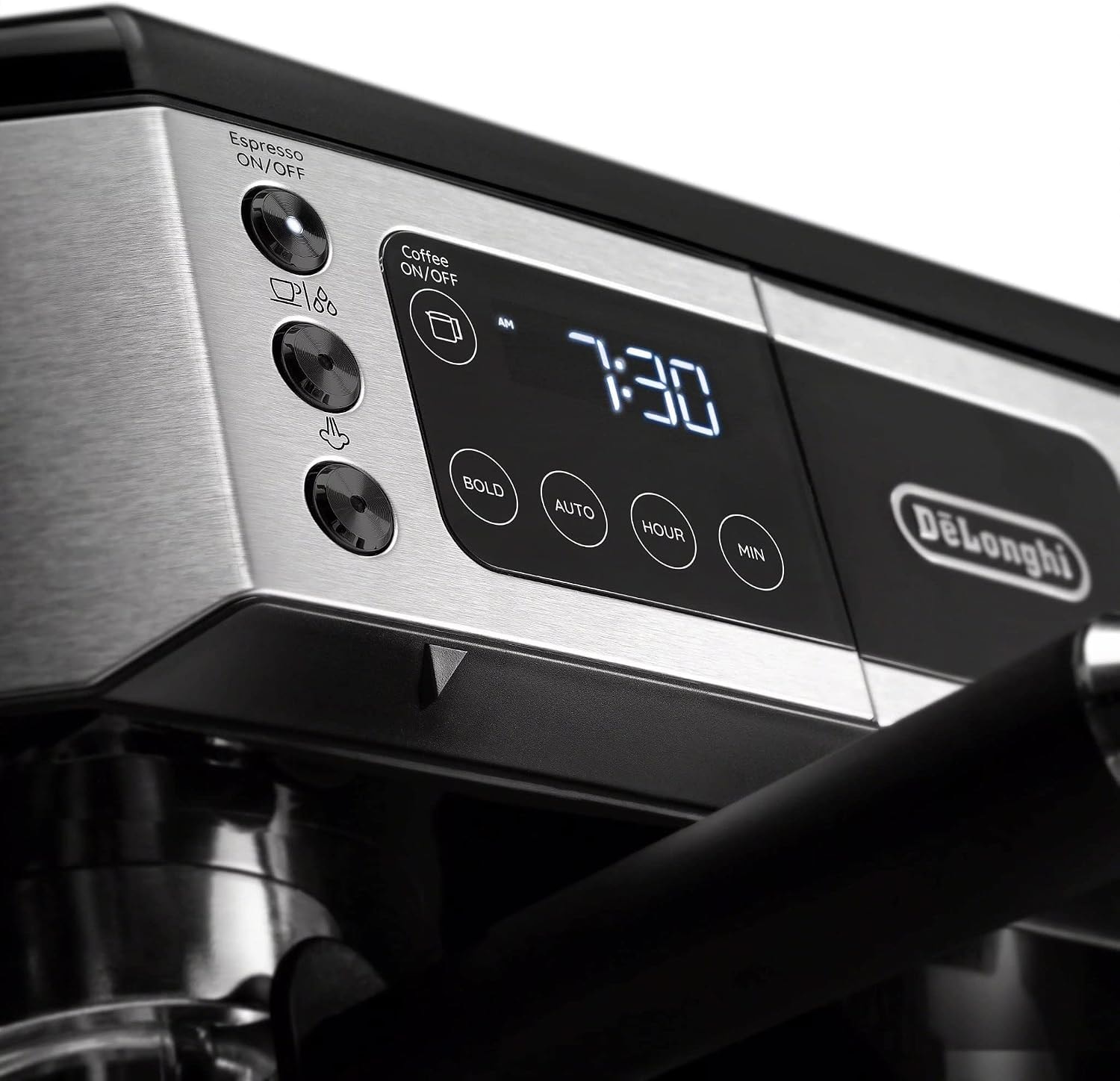 De'Longhi COM532M All-in-One Combination Coffee Maker & Espresso Machi – Black – Espresso Machine & Coffeemaker Combos