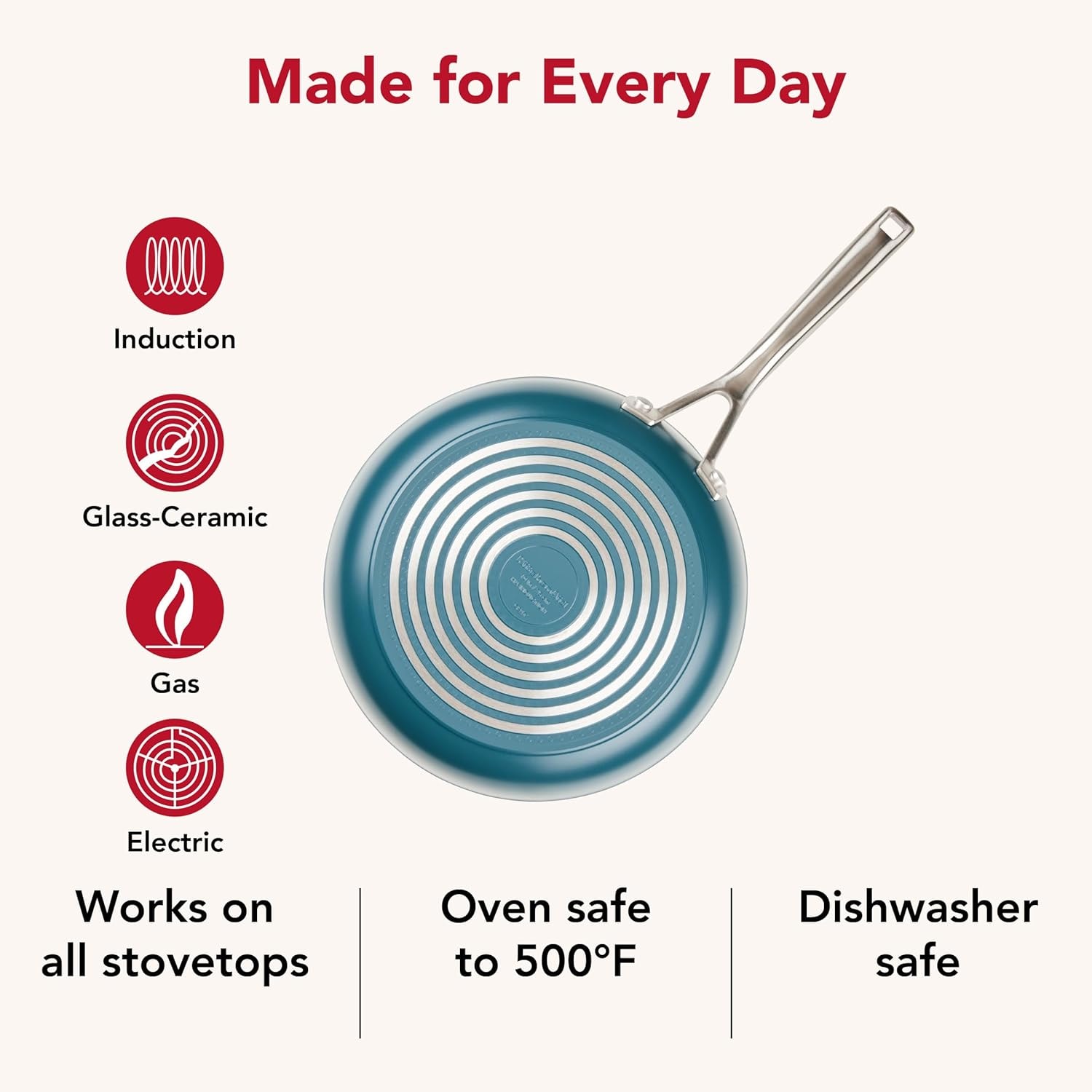 KitchenAid Design Series 12-Piece Hard-Anodized Ceramic Induction Cook – Agave – Cookware Sets