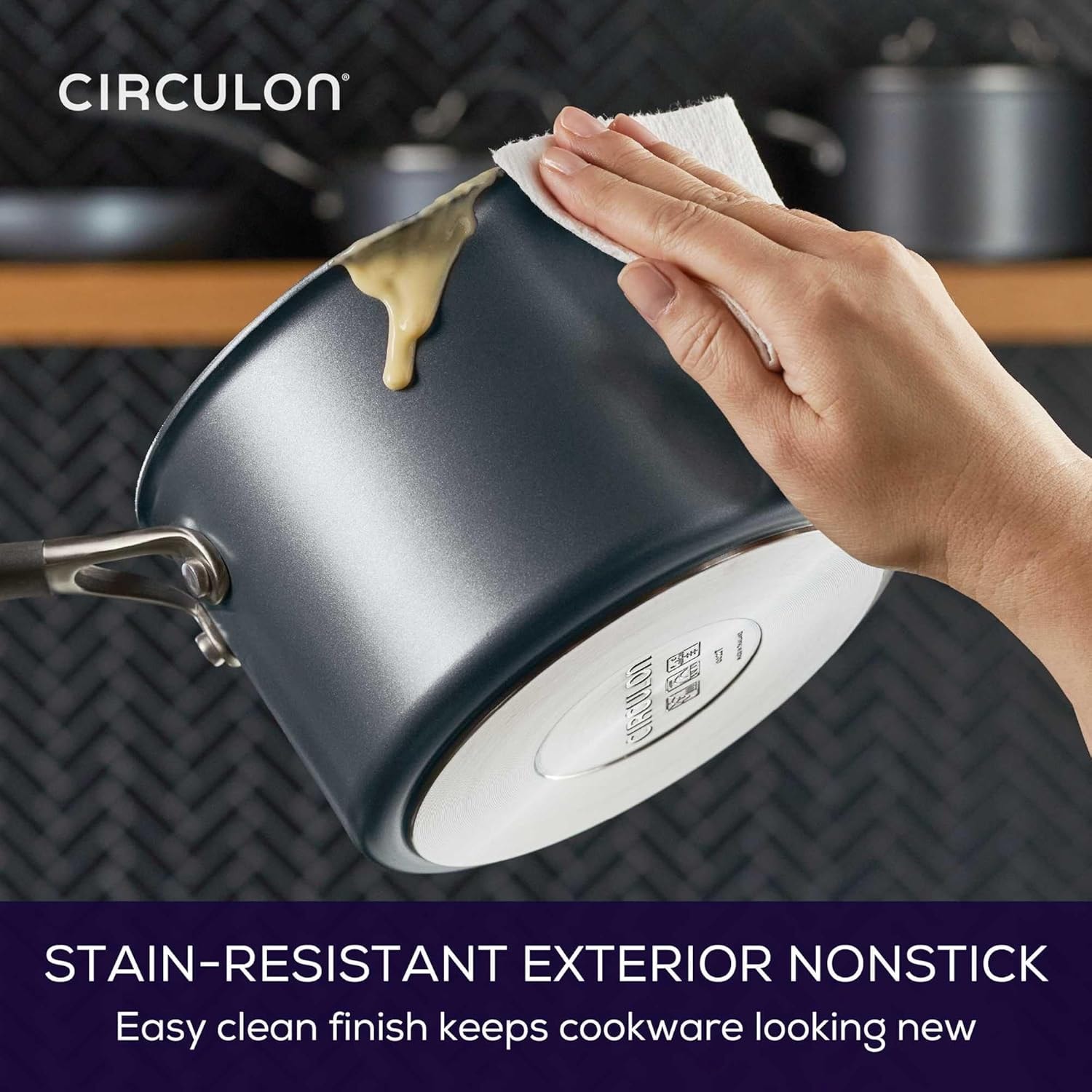 Circulon A1 ScratchDefense Nonstick Cookware Set – Graphite – Cookware Sets