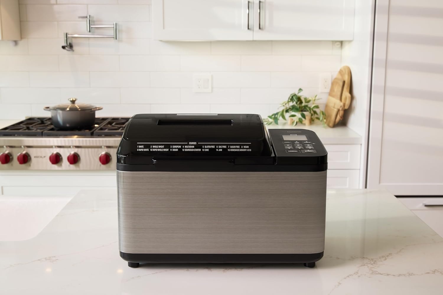Zojirushi Home Bakery Virtuoso Plus Breadmaker – Black/Stainless – Bread Machines