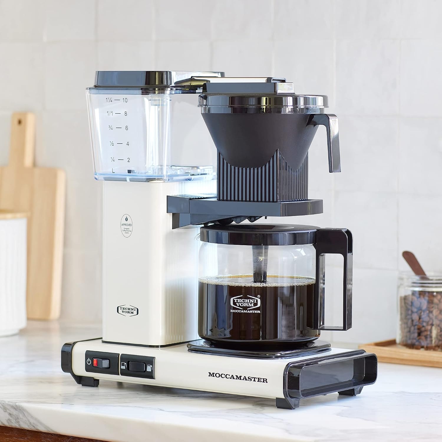 Moccamaster KBGV Select Coffee Maker – Off-White – Coffee Machines