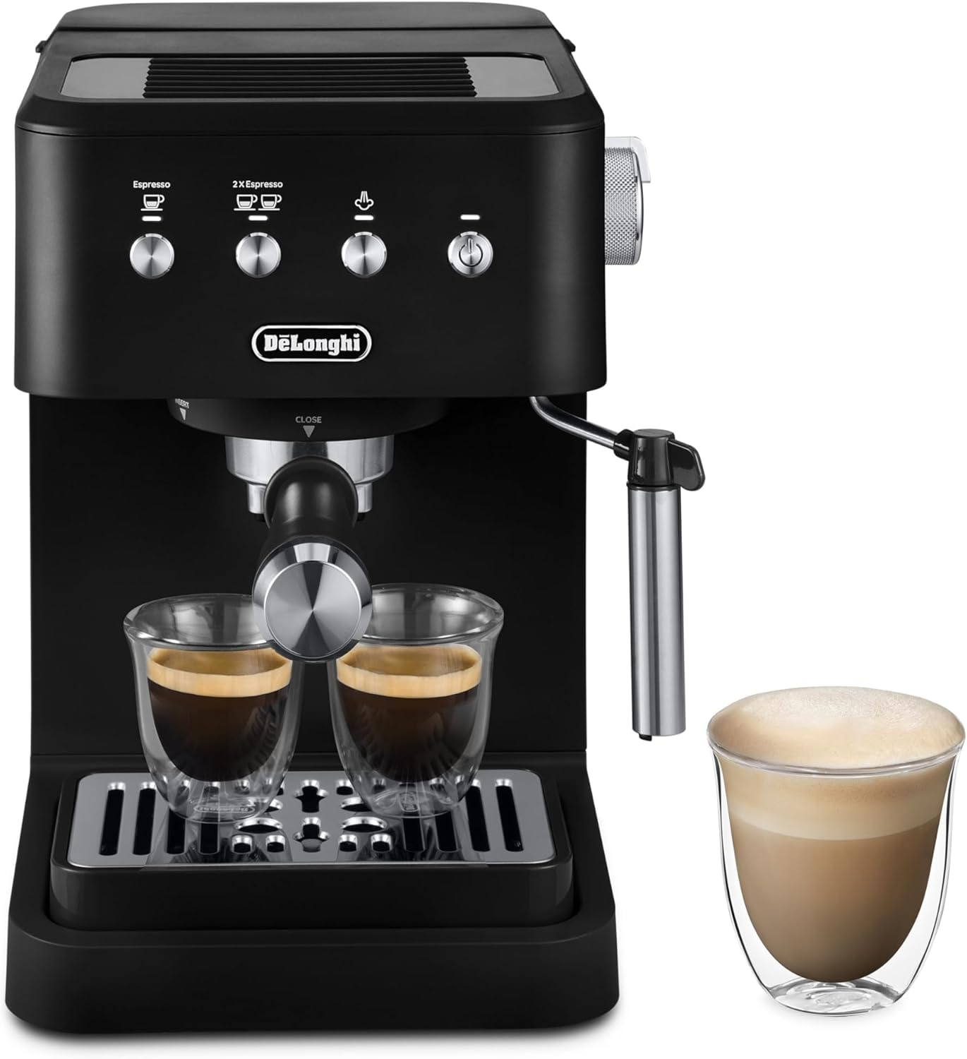 De'Longhi Classic Espresso Machine – Black – Semi-Automatic Espresso Machines