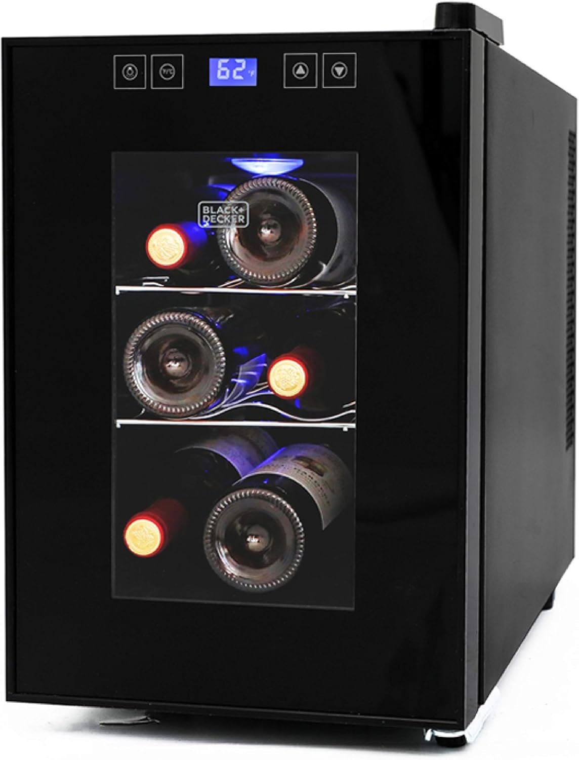 BLACK+DECKER BD6 Series Wine Fridge – 0.7 cubic feet – Freestanding Wine Cellars