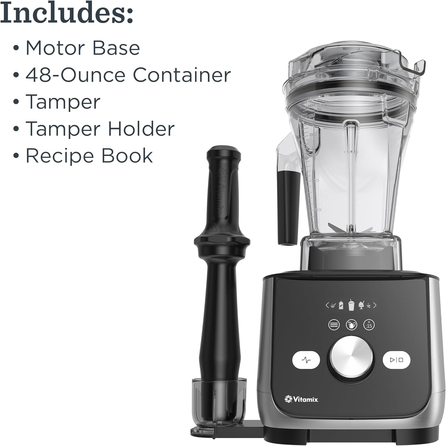 Vitamix Ascent X5 Deluxe Bundle, Brushed Stainless, Silver – Countertop Blenders