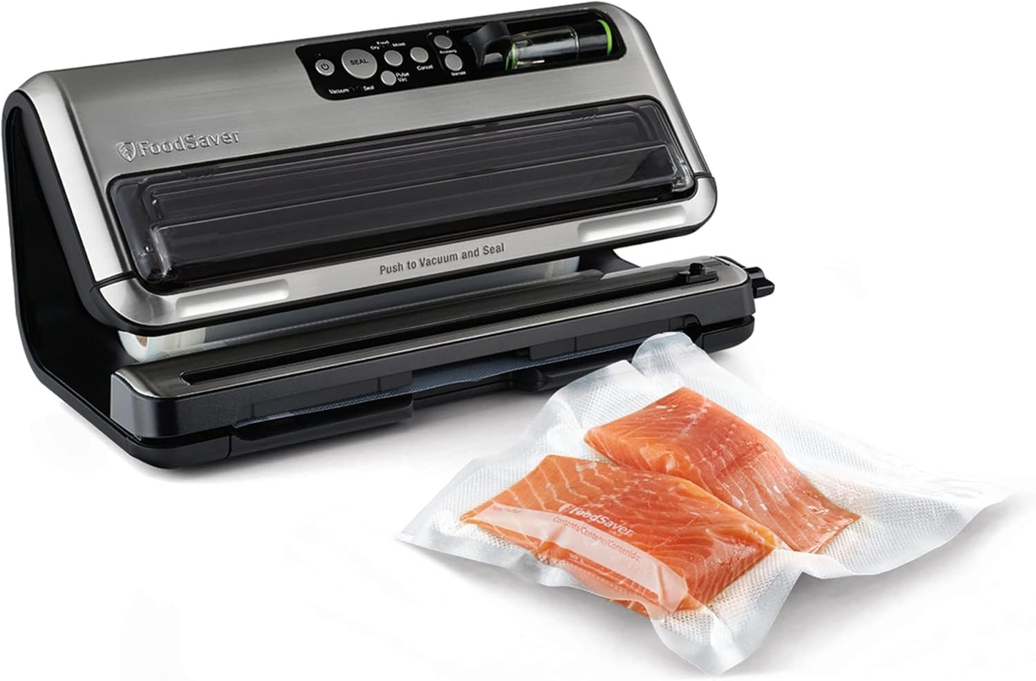 FoodSaver 2-in-1 Food Preservation System FM5200 – Silver/Black – Vacuum Sealers