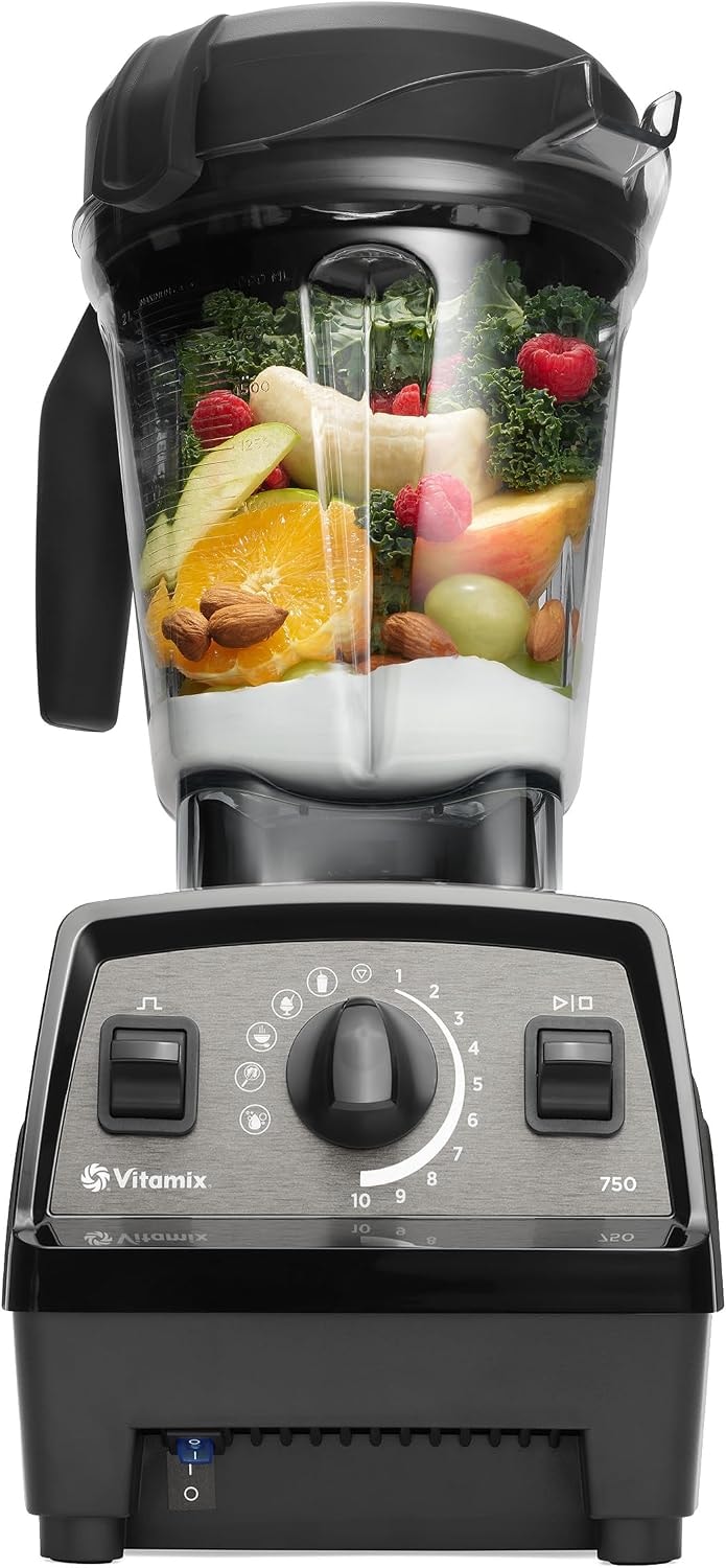 Vitamix Professional Series 750 Blender – Black – Countertop Blenders
