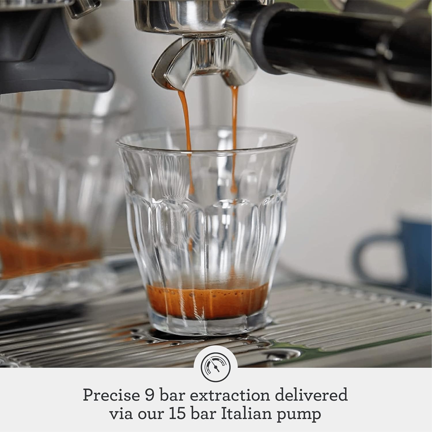 Breville Barista Express Manual Espresso Machine BES870A – 1 cups – Brushed Stainless Steel – Semi-Automatic Espresso Machines