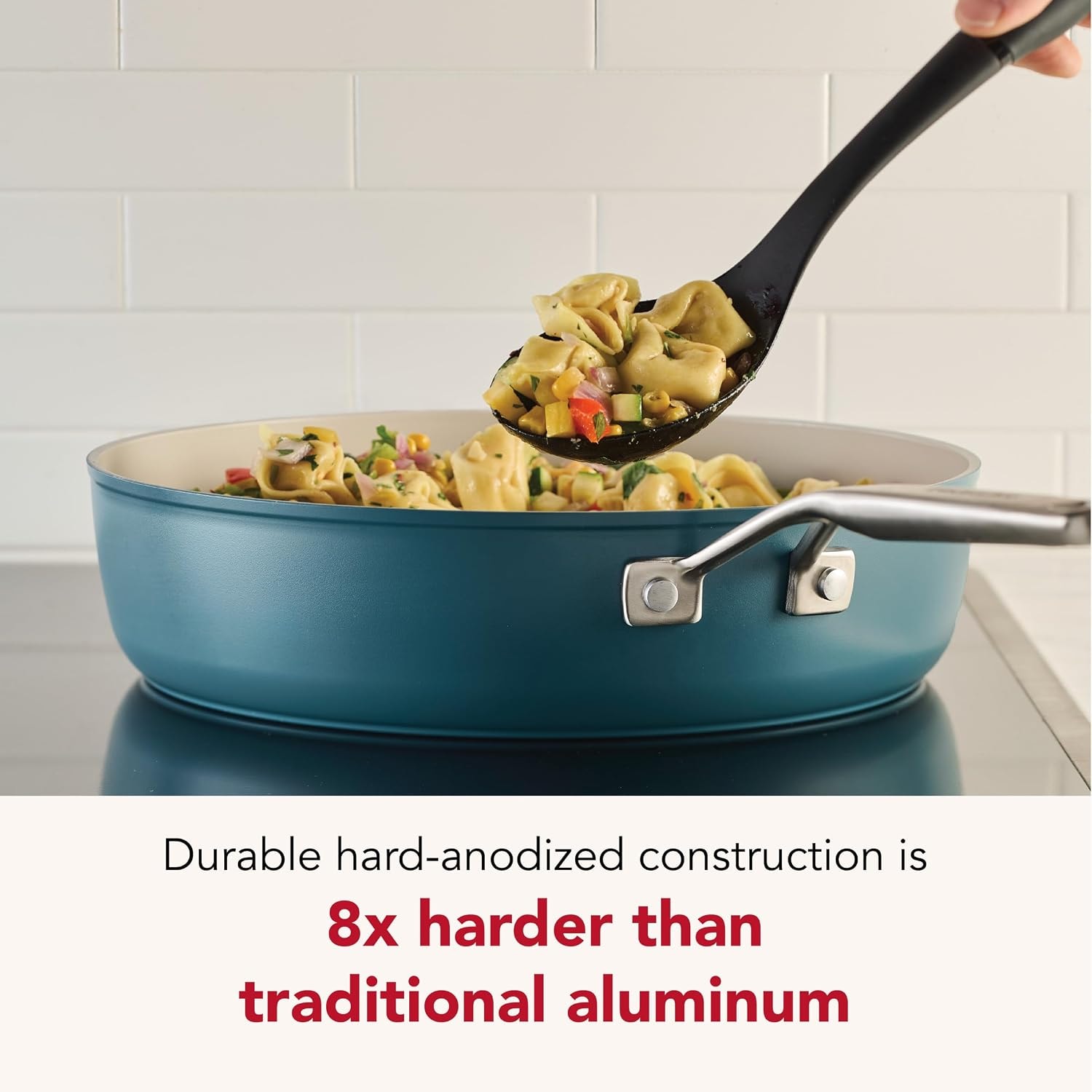 Kitchen Aid Ceramic Induction 10 Piece Set Agave – Cookware Sets