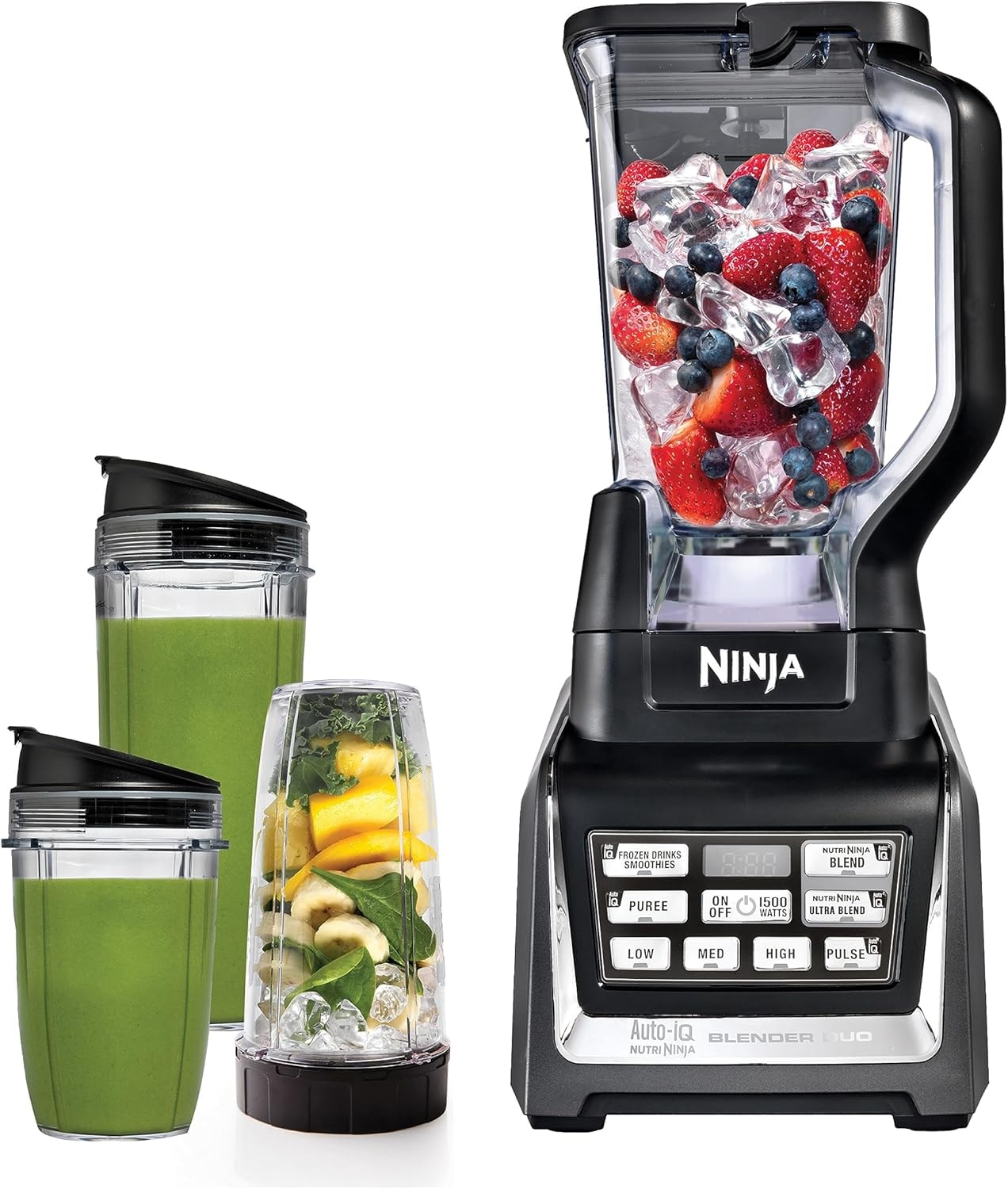 Ninja Nutri Ninja Personal & Countertop Blender BL642 – 2.1 liters – Black – Countertop Blenders