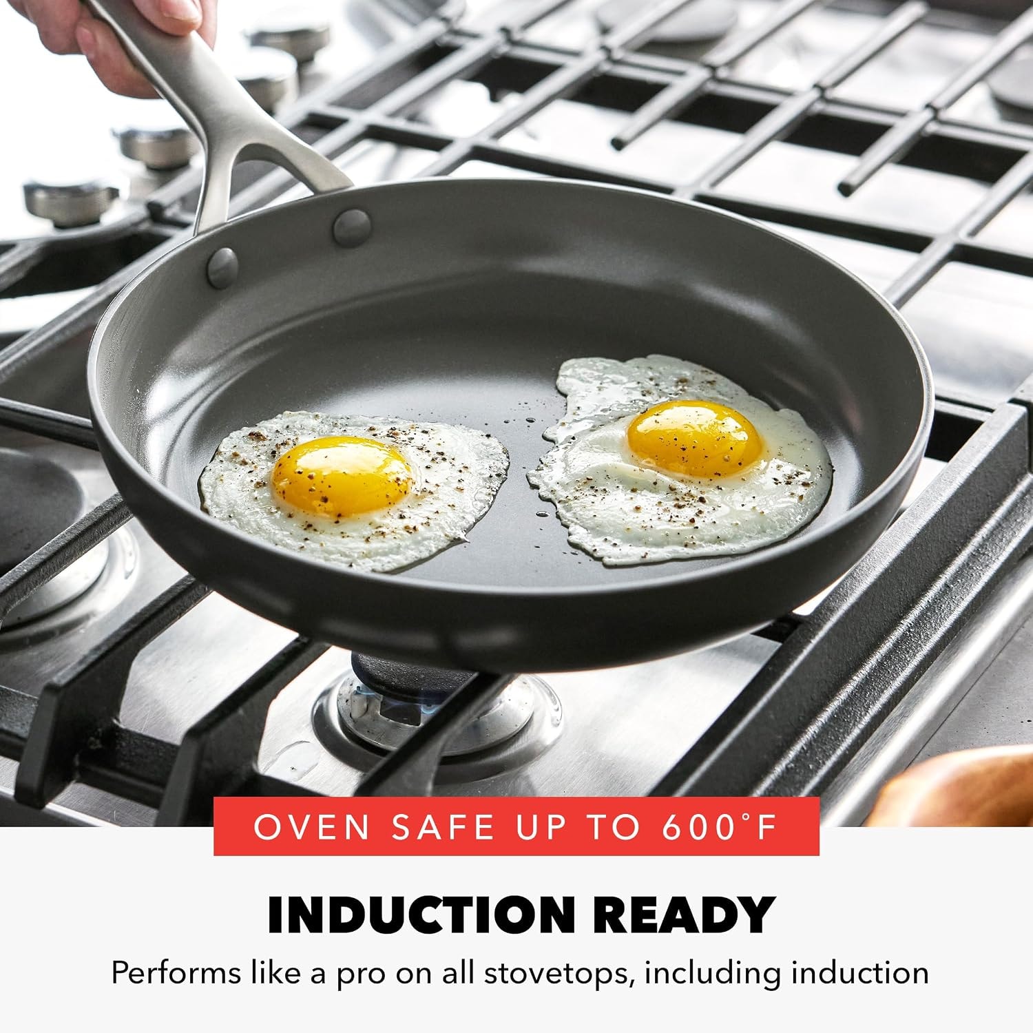 GreenPan Bobby Flay Chef Series Hard Anodized 10-Piece Cookware Set – Black – Cookware Sets
