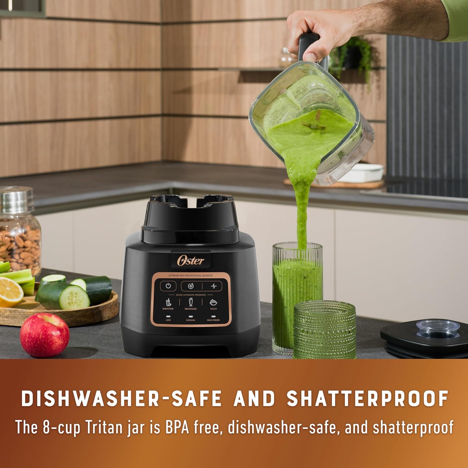 Oster Extreme Mix Blender – Black – Countertop Blenders