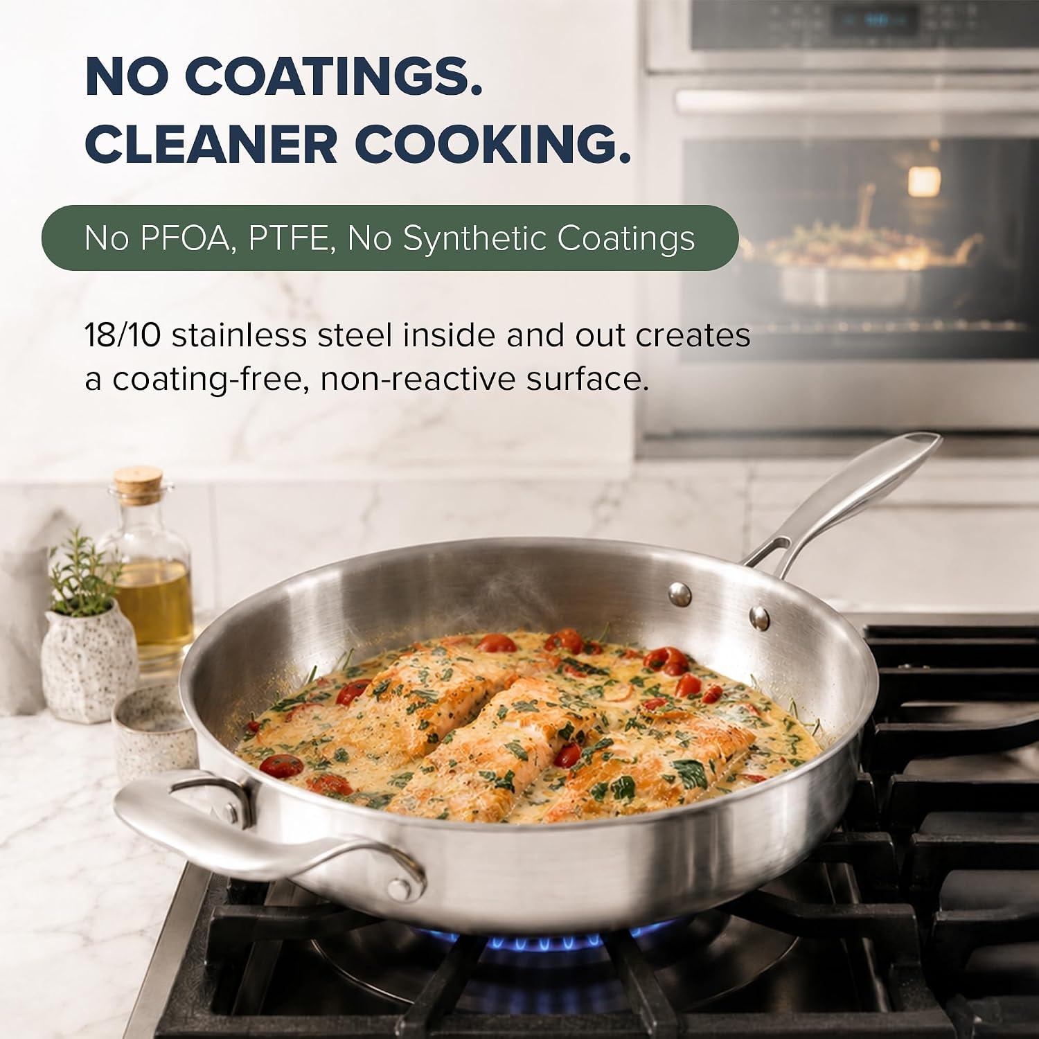 NuWave Pro-Smart 9-Piece Stainless Steel Cookware Set – Cookware Sets