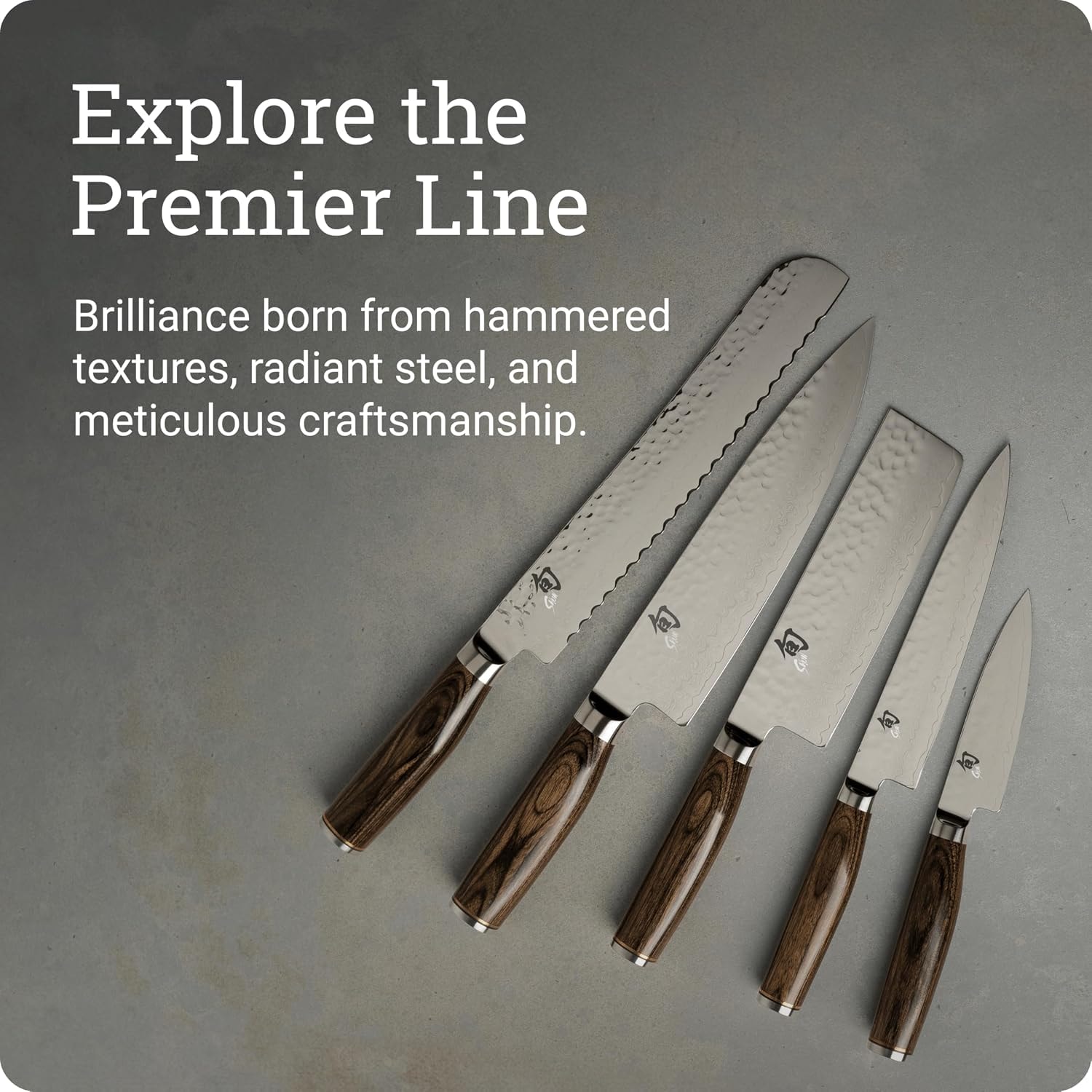 Shun Premier Chef's Knife – 8" – Brown – Chef's Knives