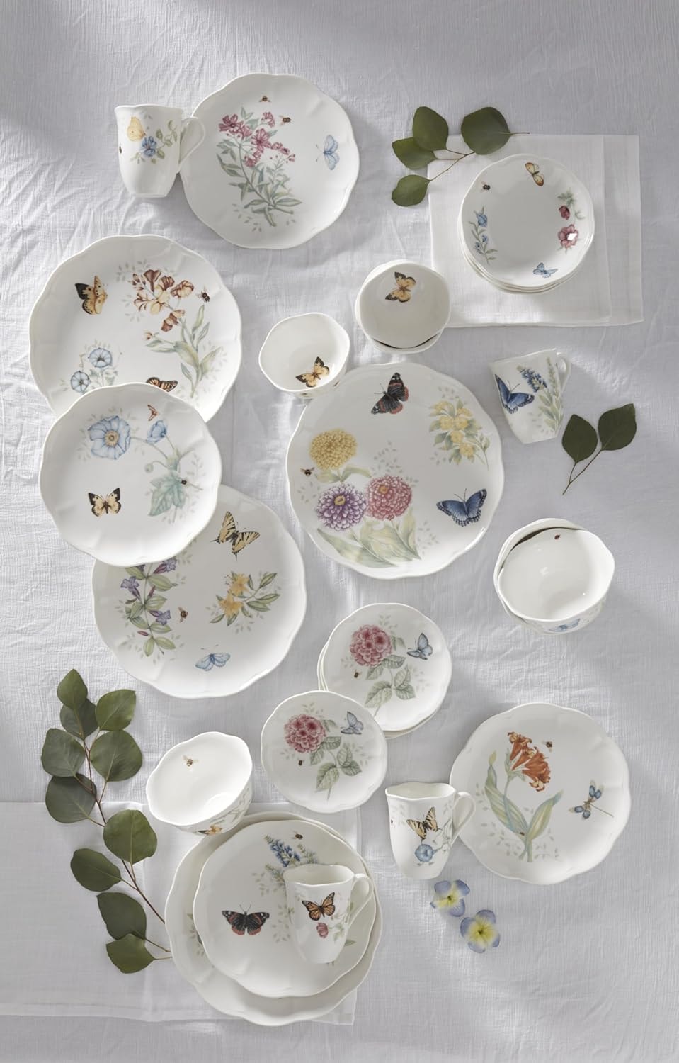 Lenox Butterfly Meadow 28-Piece Dinnerware Set – Multicolor – Dinnerware Sets