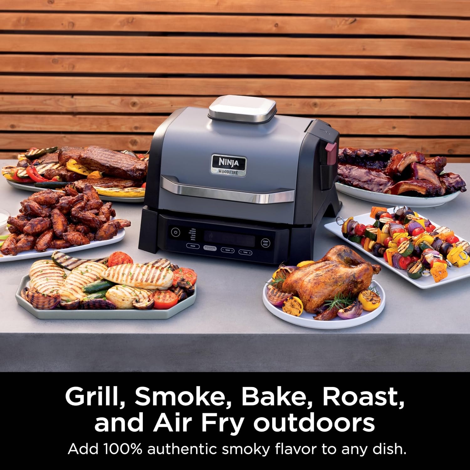 Ninja Woodfire Outdoor Grill & Smoker OG701LW – Electric Grills