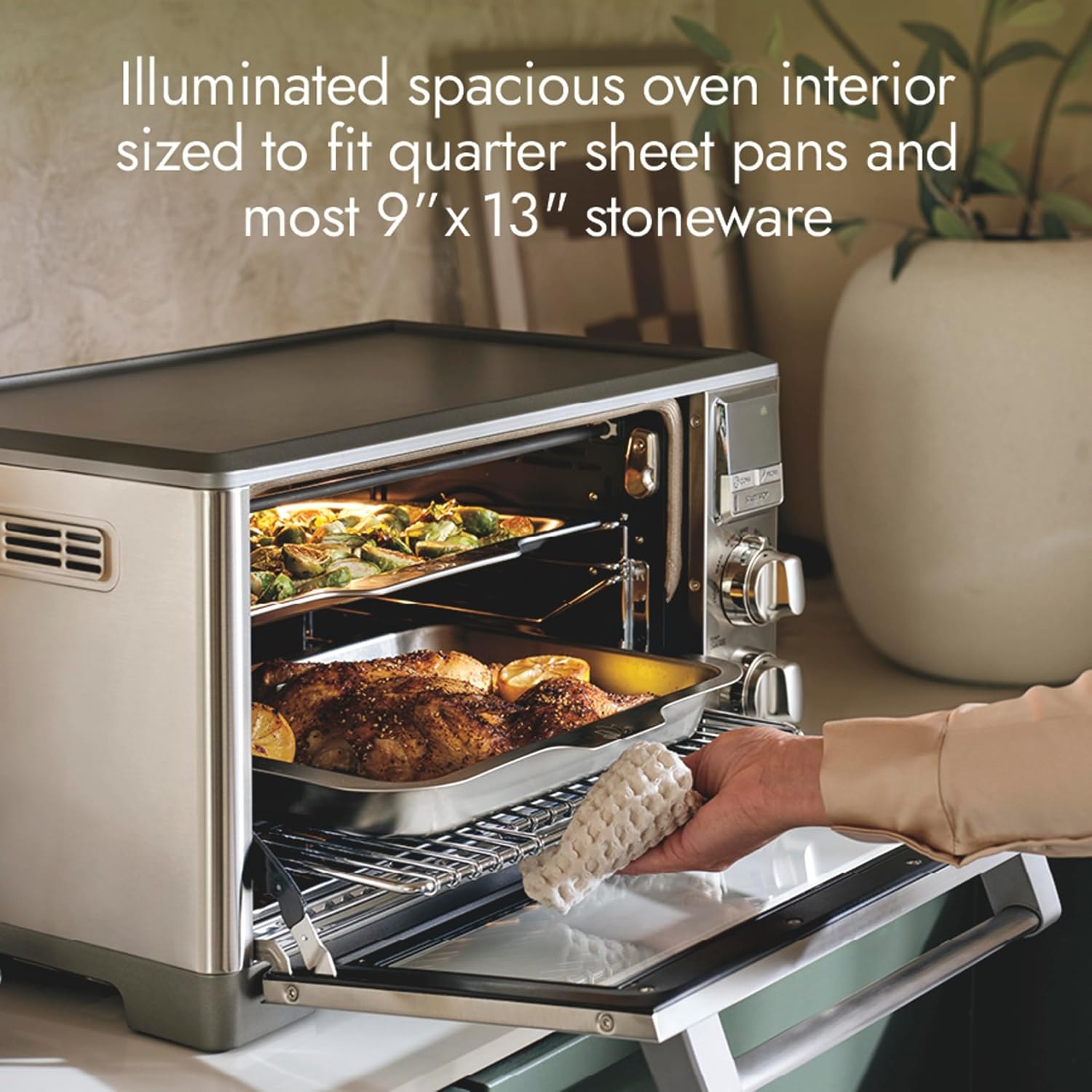 Lotus Professional Series The Perfectionist Air Fry and Convection Ove – 1 cubic feet – Stainless Steel – Convection Ovens