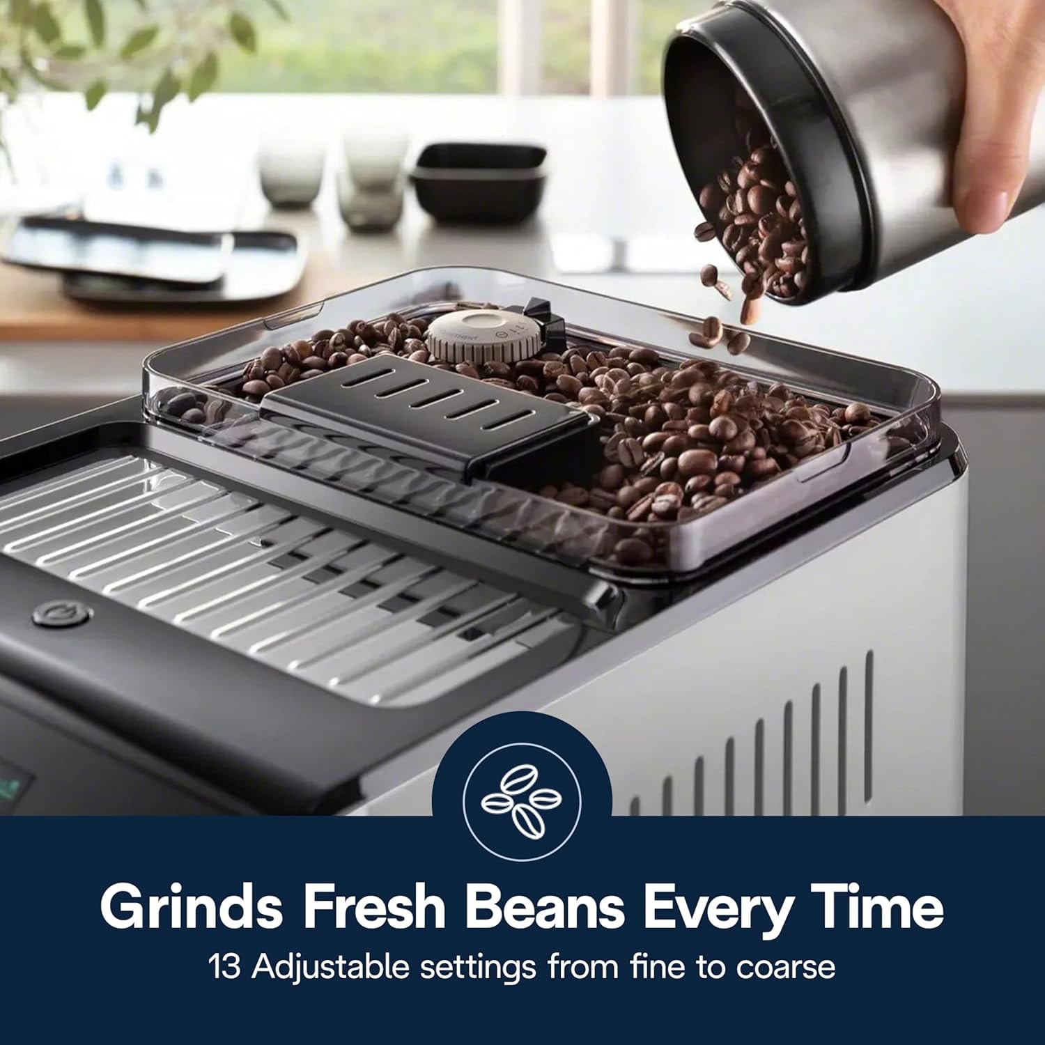 De'Longhi Cold Brew Coffee Machine ELETTA EXPLORE Fully Automatic Espr – Stainless Steel and Black – Super-Automatic Espresso Machines