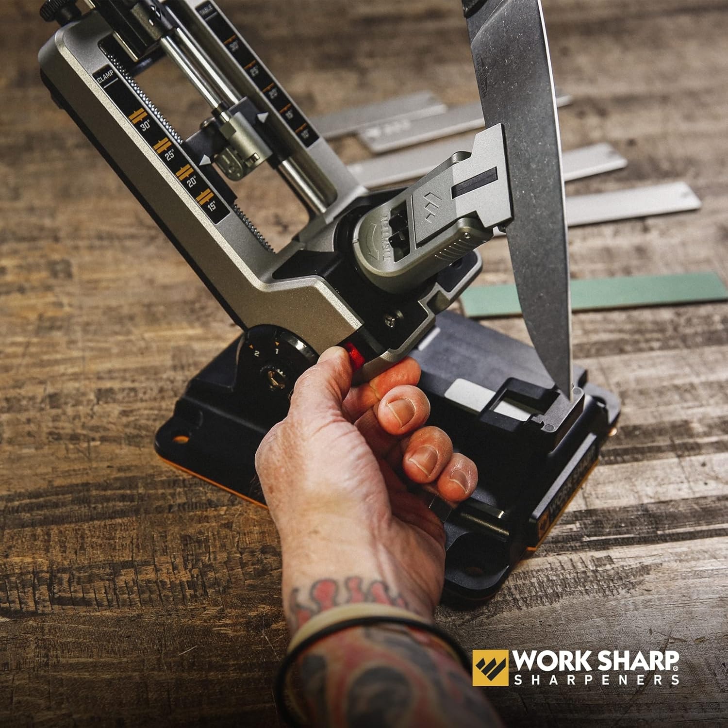 Work Sharp Professional Precision Adjust Knife Sharpener – Black – Knife Sharpeners