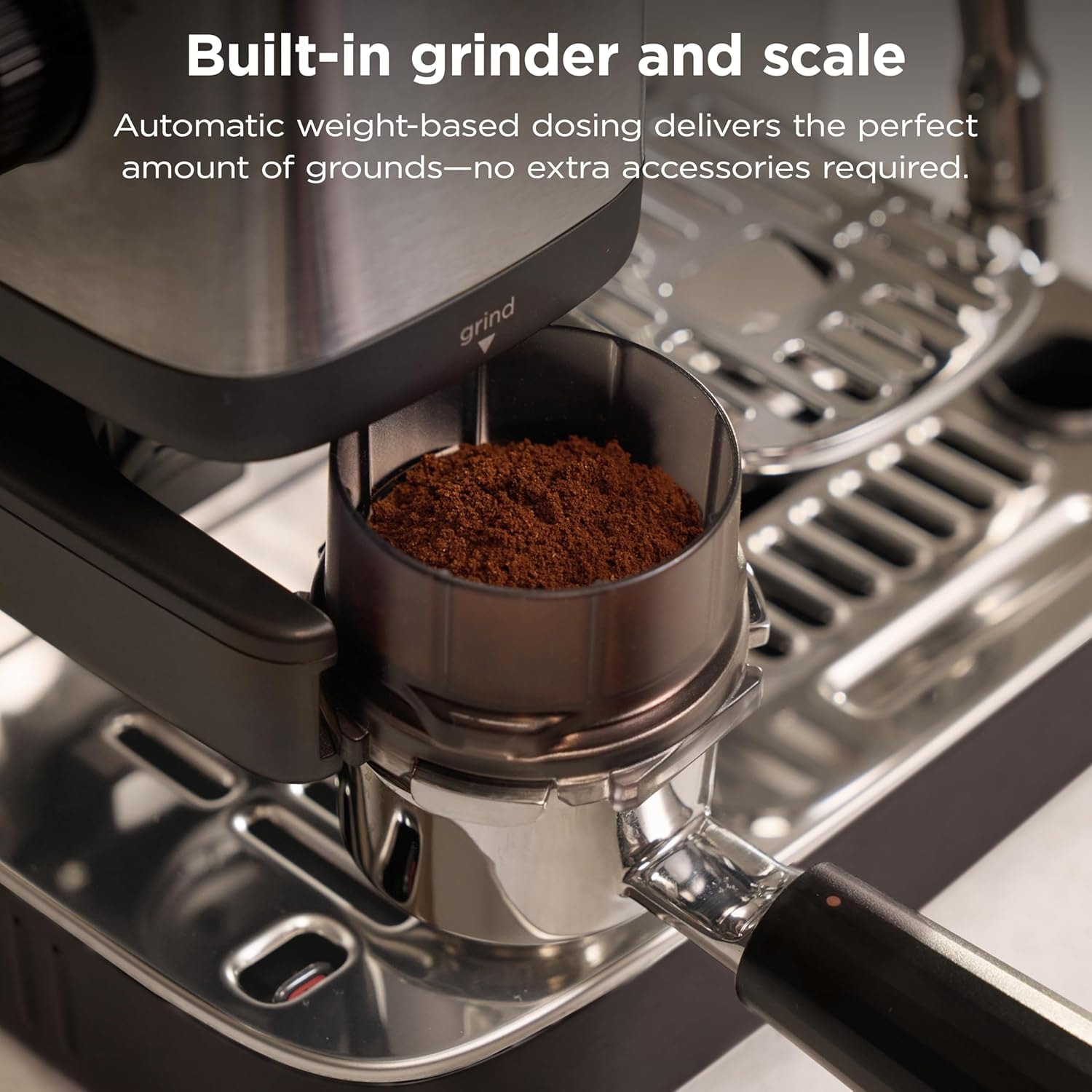 Ninja Luxe Café Mini Espresso Machine – Stainless Steel – Espresso Machine & Coffeemaker Combos