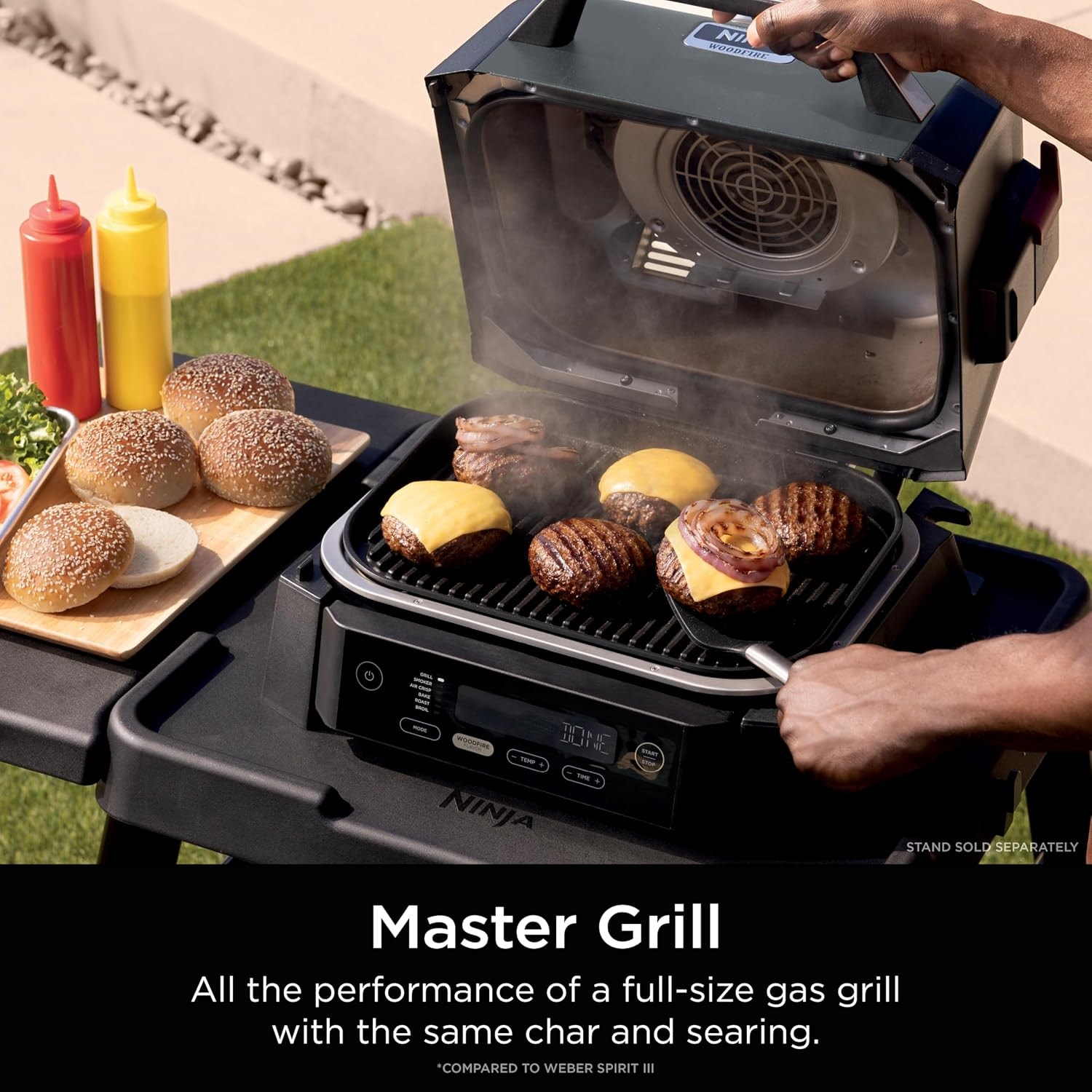 Ninja Woodfire Outdoor Grill & Smoker OG701LW – Electric Grills