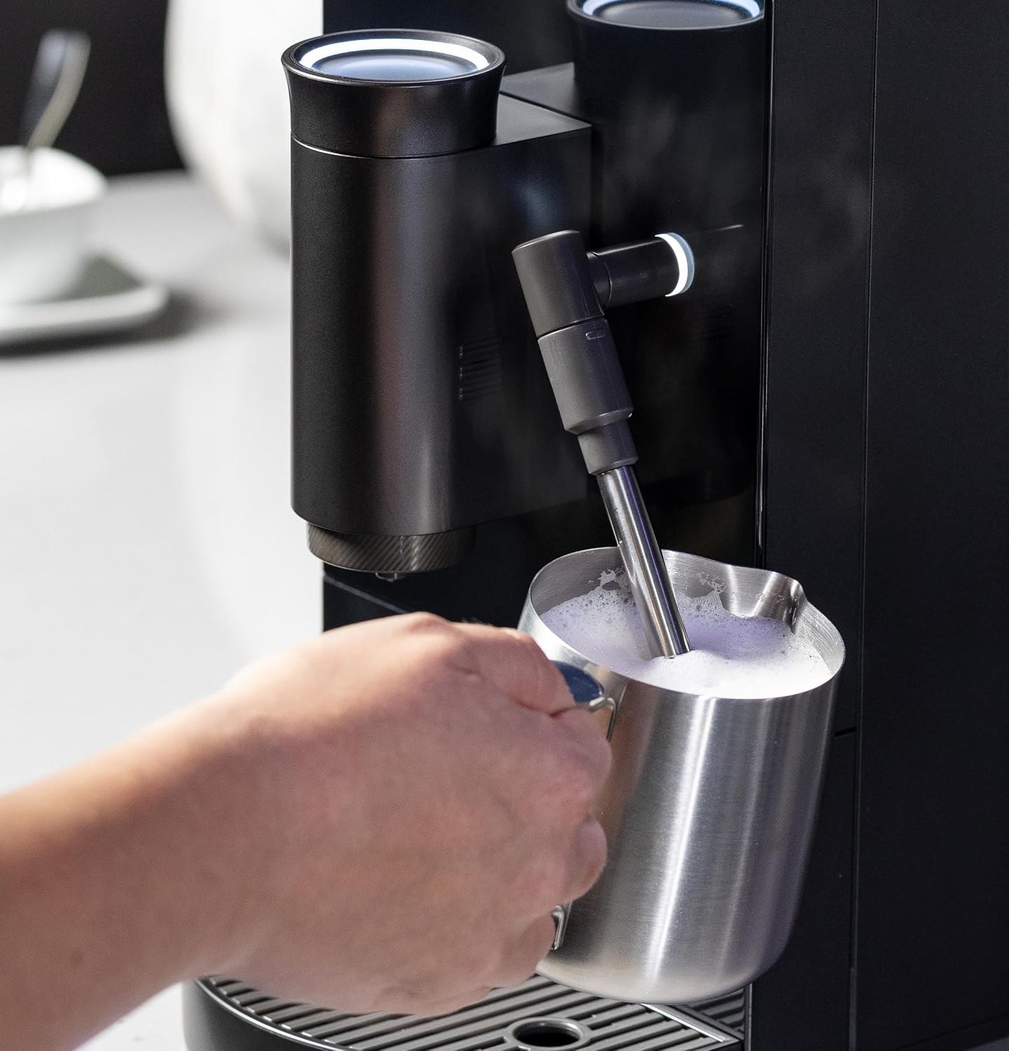 GE Profile Automatic Espresso Machine with Frother – 1.2 liters – Black – Super-Automatic Espresso Machines