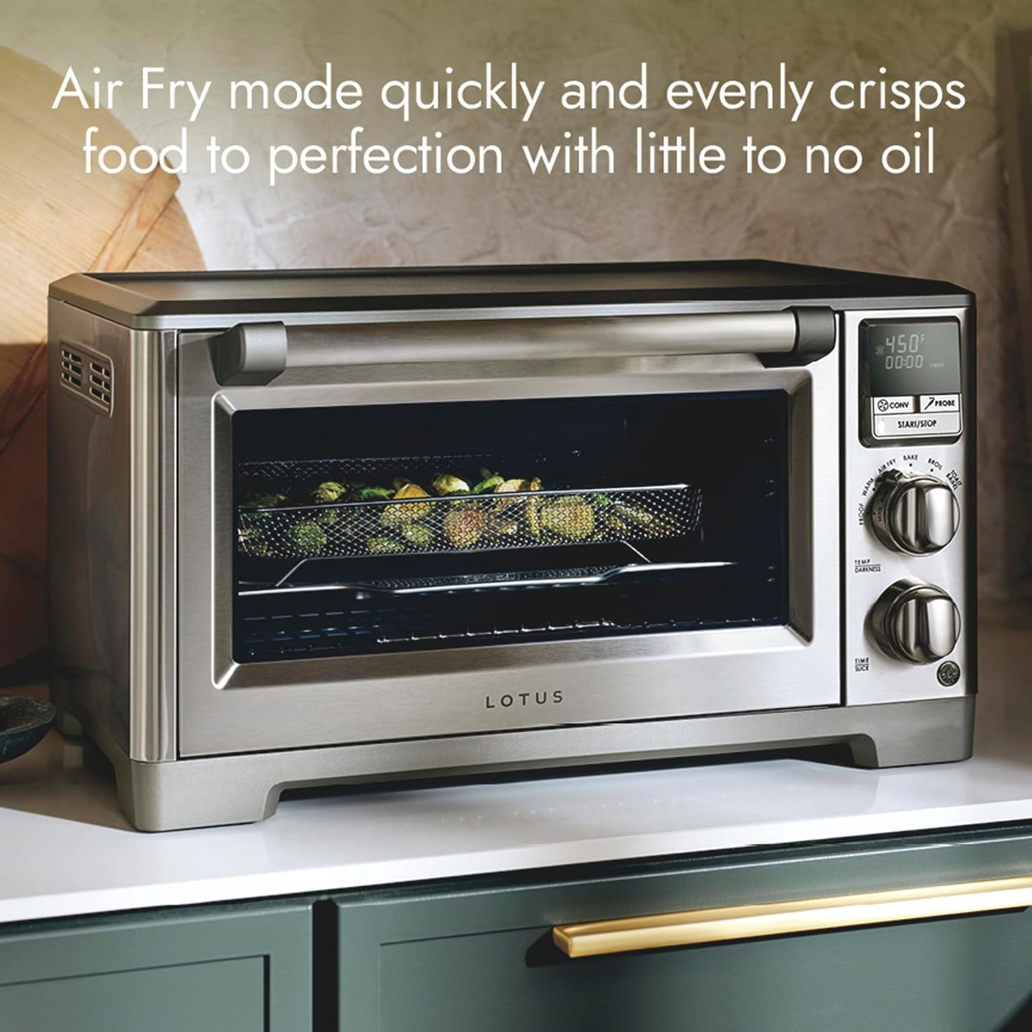 Lotus Professional Series The Perfectionist Air Fry and Convection Ove – 1 cubic feet – Stainless Steel – Convection Ovens