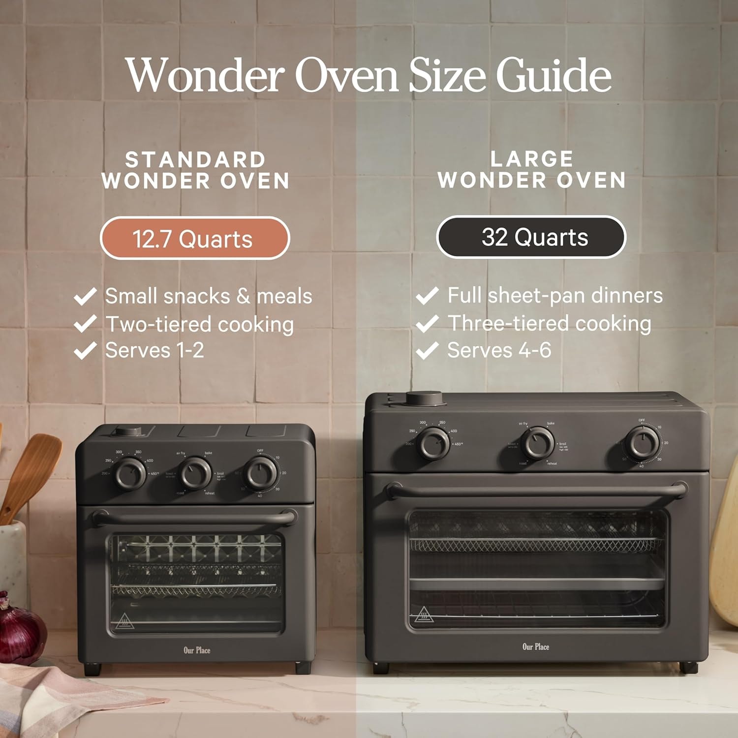 Our Place Large Wonder Oven – 30 liters – Blue Salt – Toaster Ovens