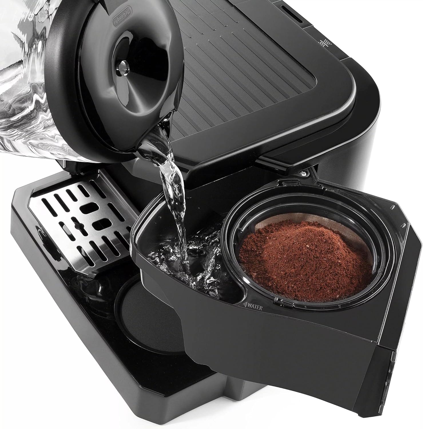 De'Longhi COM532M All-in-One Combination Coffee Maker & Espresso Machi – Black – Espresso Machine & Coffeemaker Combos