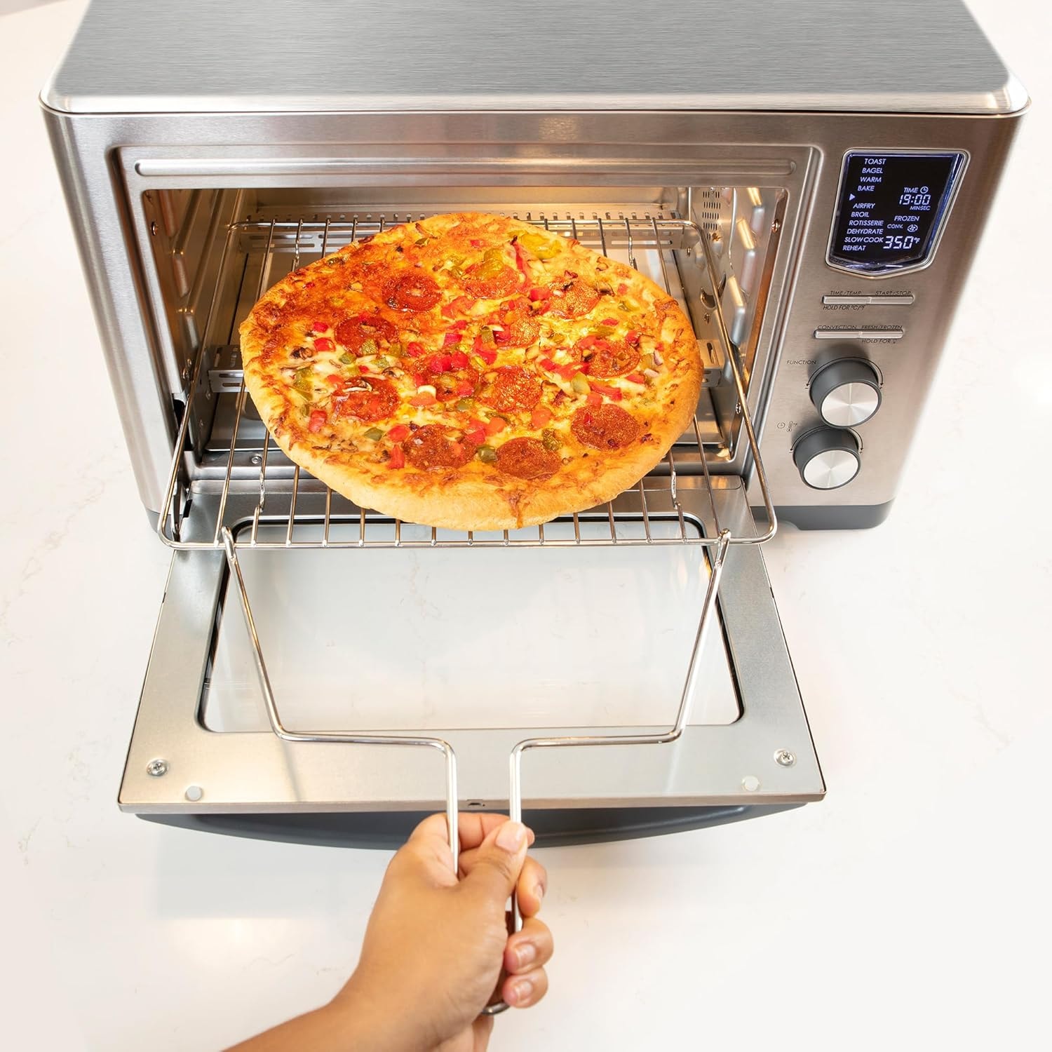 Kenmore 11-In-1 Digital Air Fryer Toaster Oven – 23.7 liters – Silver – Air Fryers