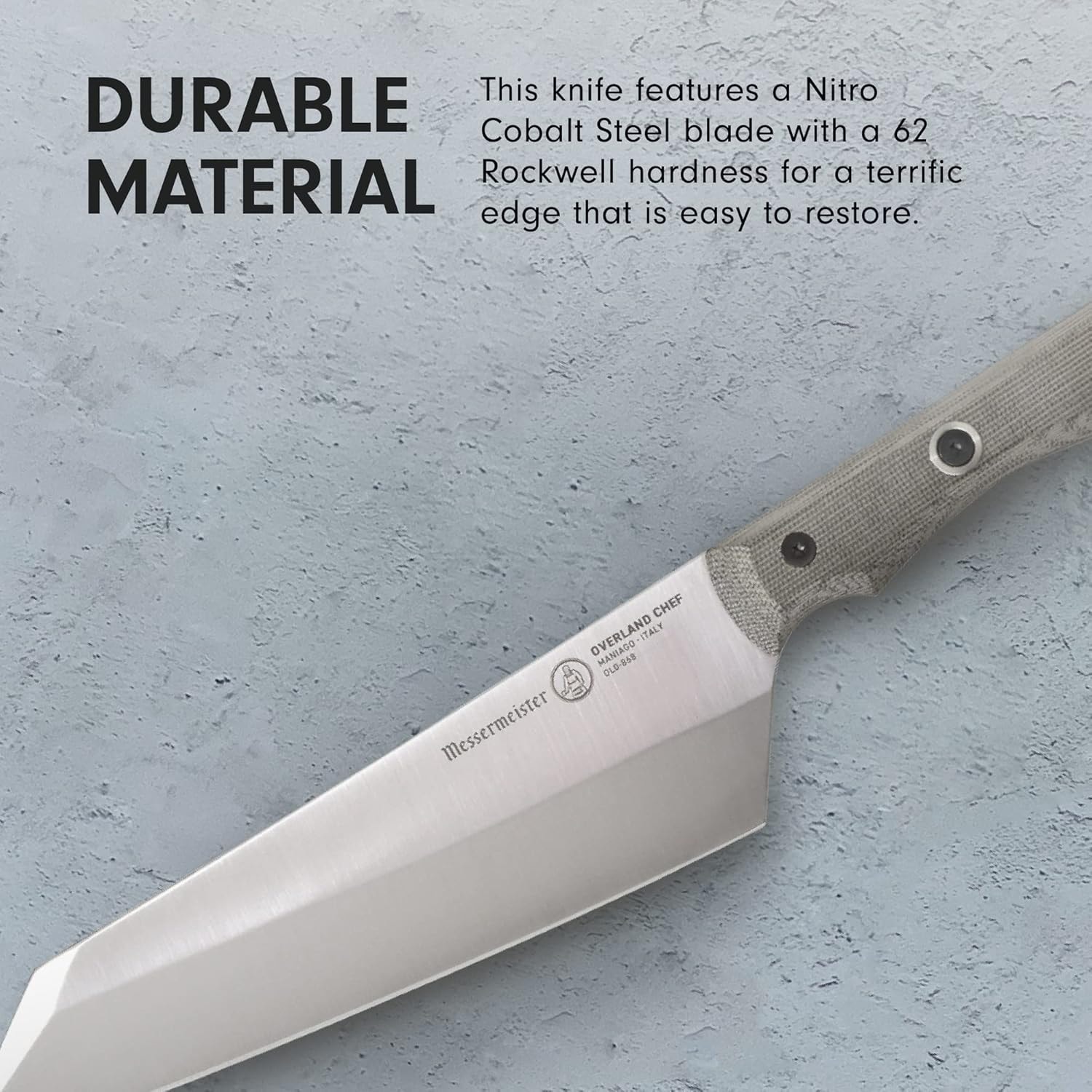 Messermeister Overland Chef 8" Camp Knife – Multicolor – Chef's Knives
