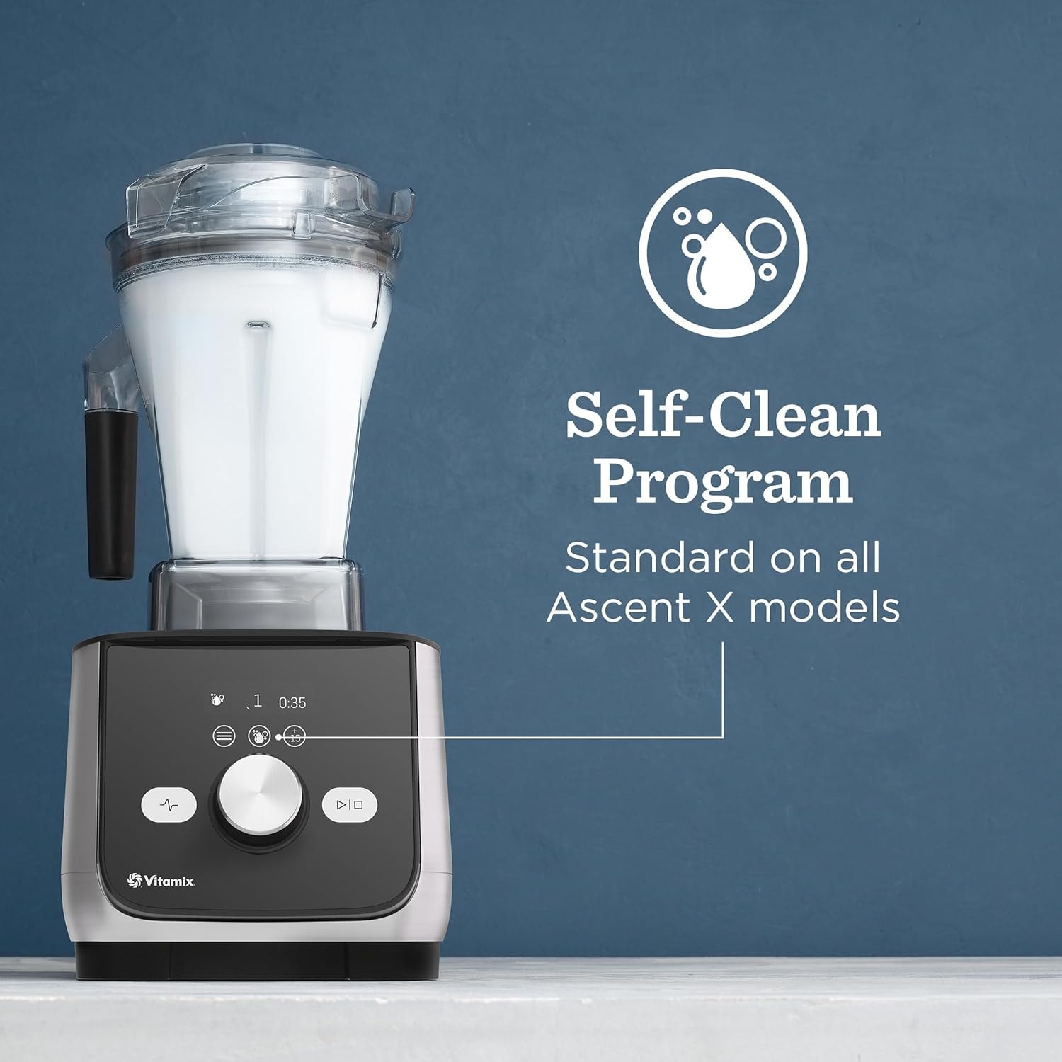 Vitamix Ascent X5 Deluxe Bundle, Brushed Stainless, Silver – Countertop Blenders