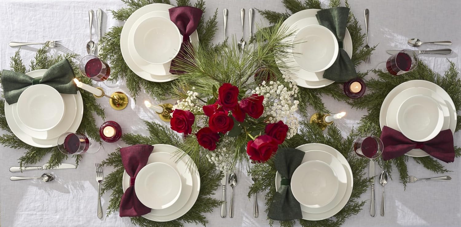 Wilkie Coupe Fine Bone Dinner Set – Dinnerware Sets
