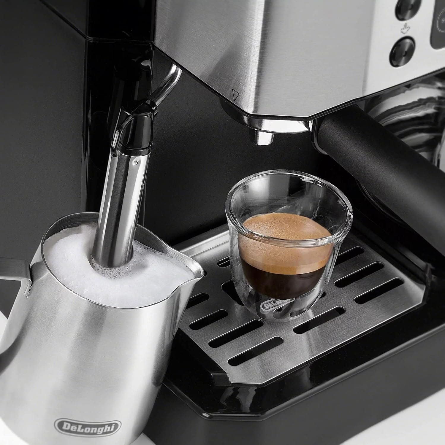 De'Longhi COM532M All-in-One Combination Coffee Maker & Espresso Machi – Black – Espresso Machine & Coffeemaker Combos