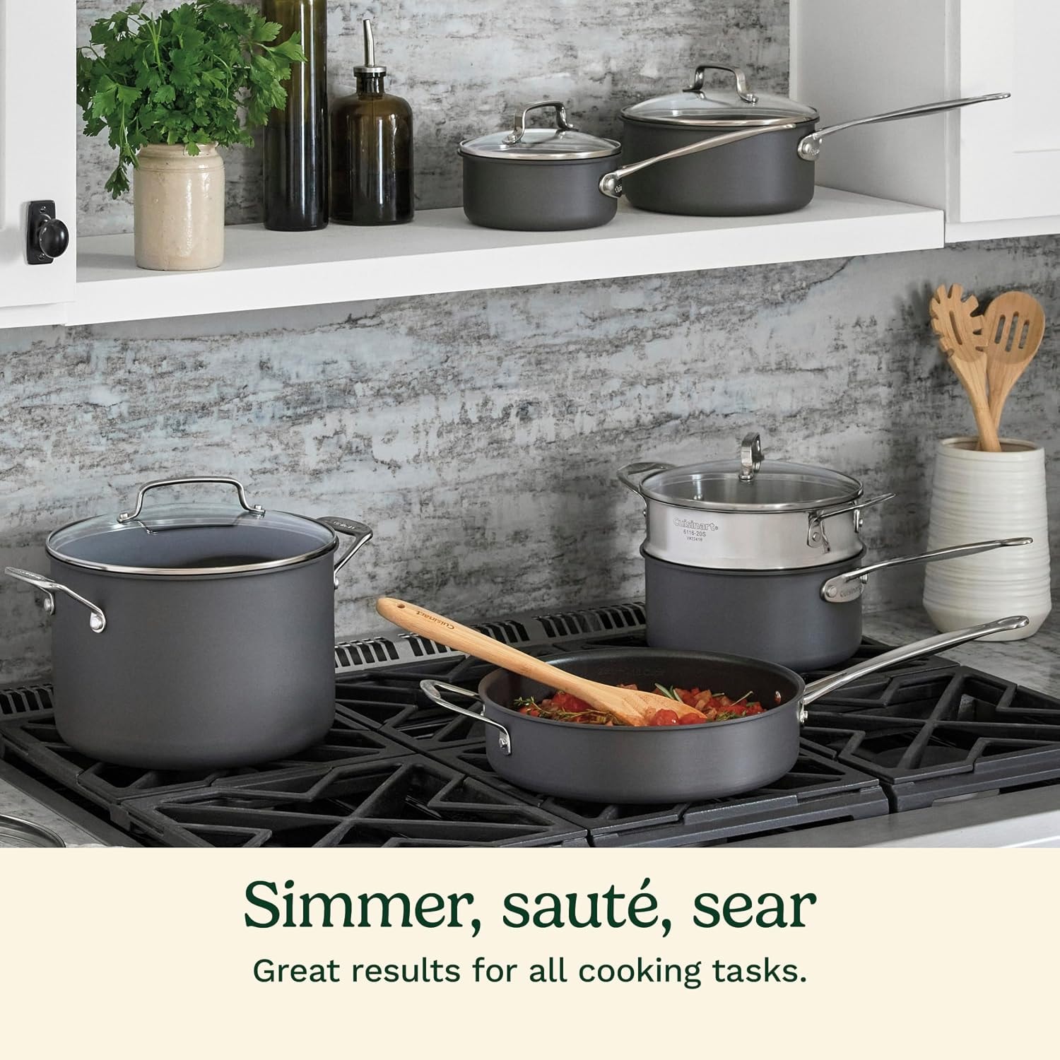 Cuisinart ArmorGuard Hard-Anodized Cookware Set – Cookware Sets