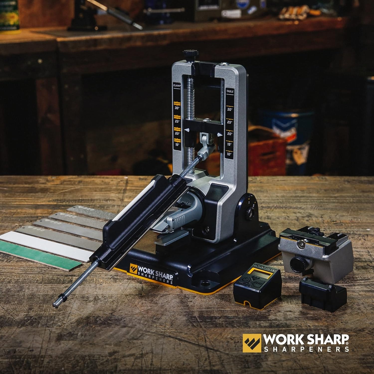 Work Sharp Professional Precision Adjust Knife Sharpener – Black – Knife Sharpeners