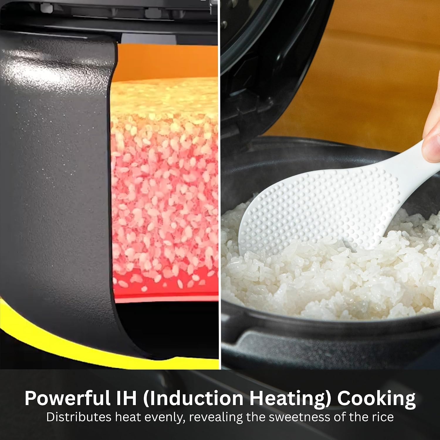 Tiger JPW-H18U Induction Heating Rice Cooker and Warmer – 10 cups – Black – Rice Cookers