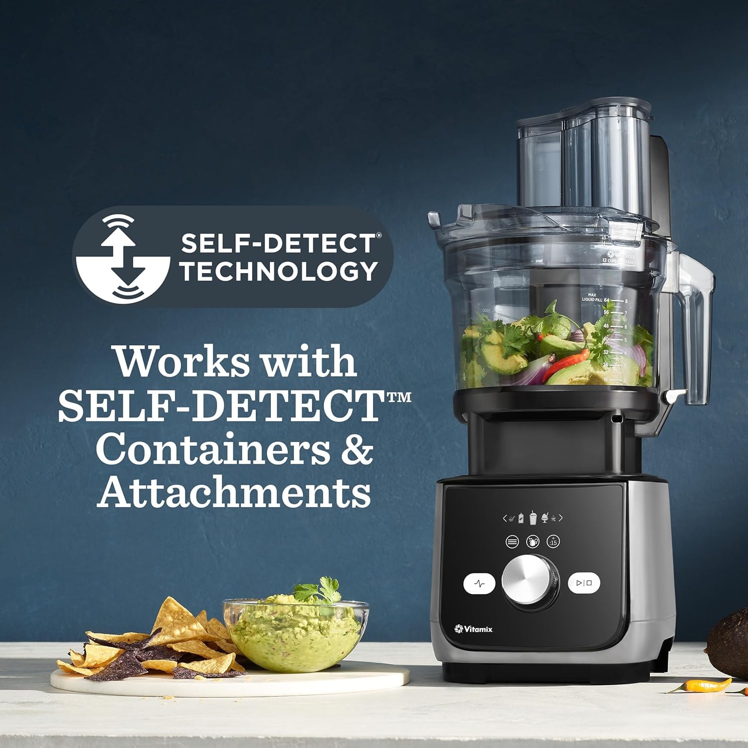 Vitamix Ascent X5 Deluxe Bundle, Brushed Stainless, Silver – Countertop Blenders