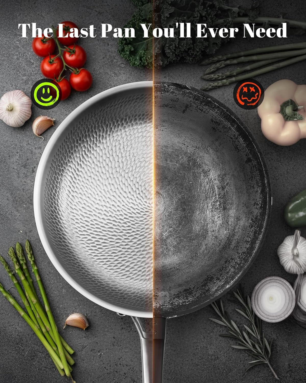 Chef James Titanium Chef Pan Set – 2 quarts – Pots & Pans