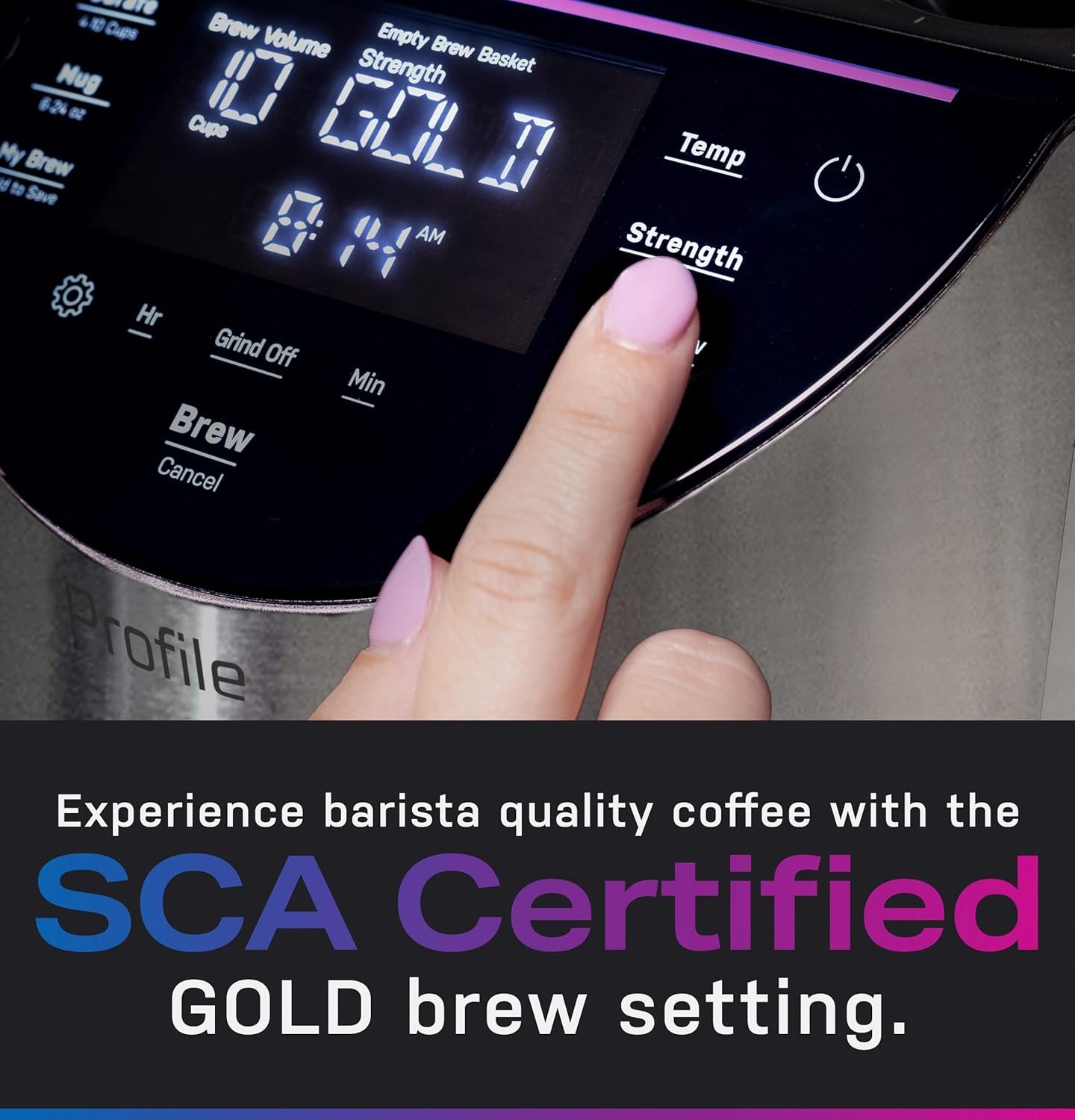 GE Profile Smart Grind and Brew Coffee Maker – Stainless Steel – Coffee Machines