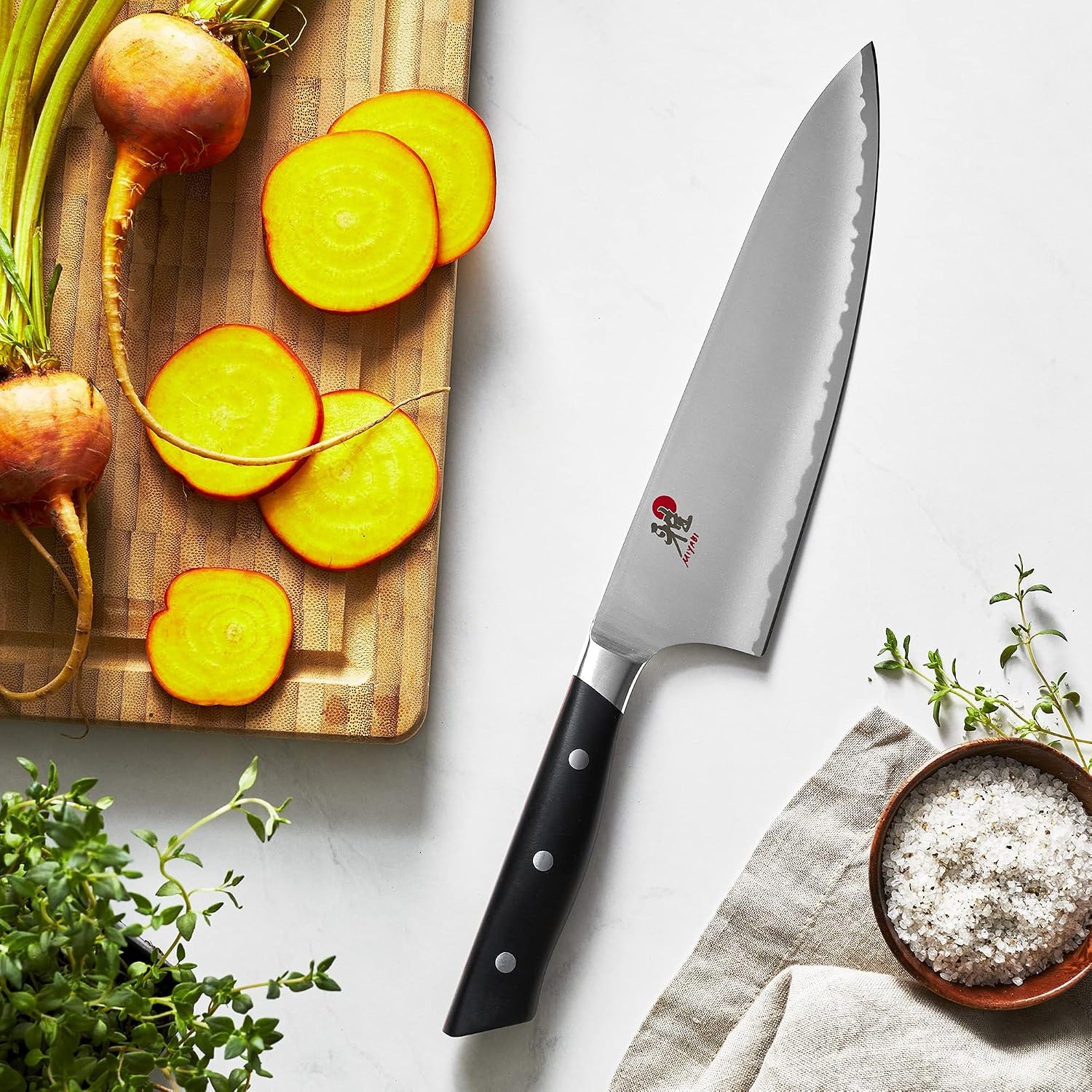 MIYABI Evolution Chef's Knife – 8" – Stainless Steel – Chef's Knives