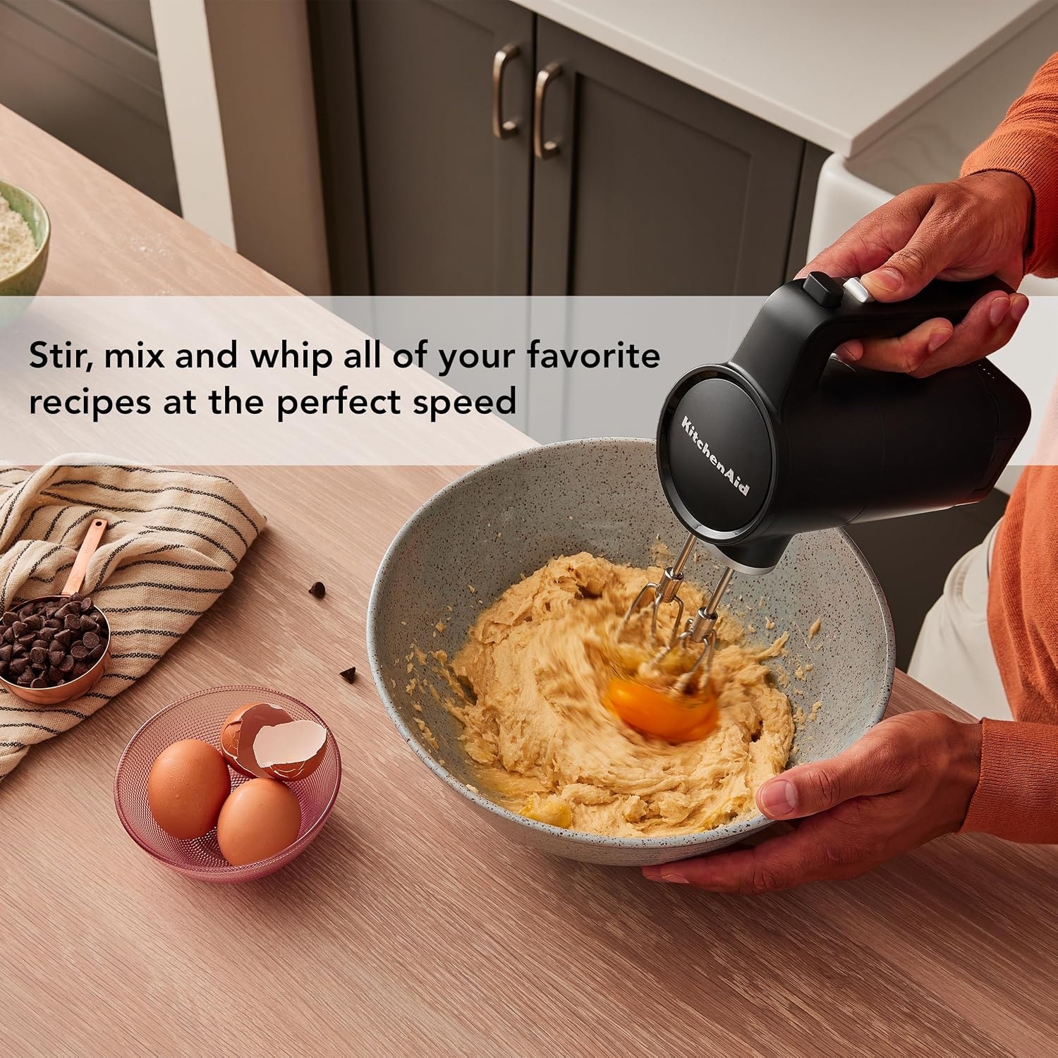 KitchenAid Cordless Hand Mixer – Matte Black – Hand Mixers