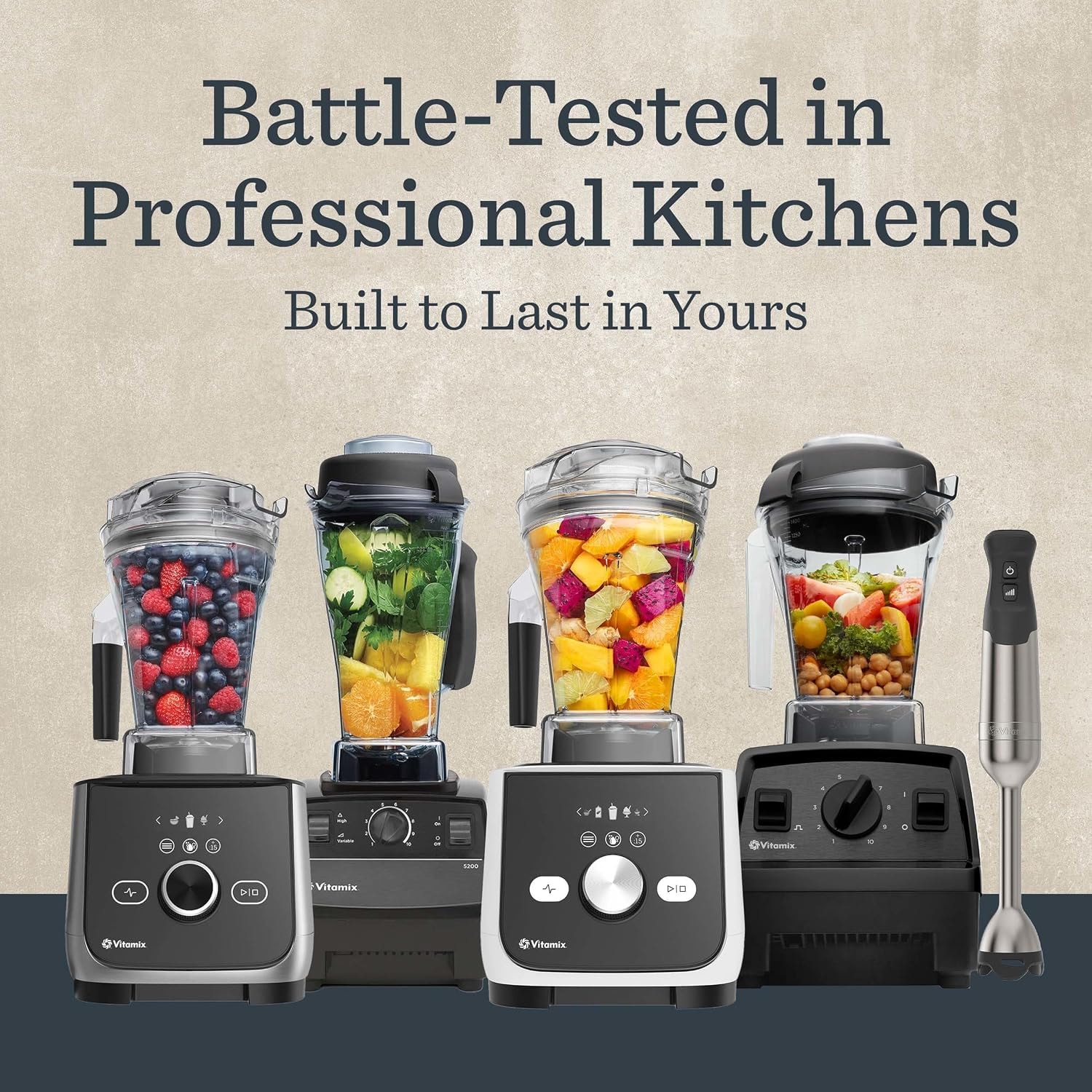Vitamix Professional Series 750 Blender – Black – Countertop Blenders