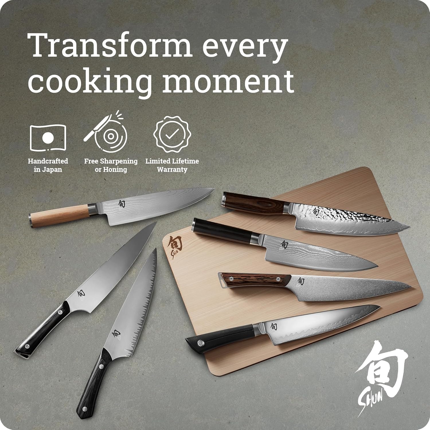 Shun Premier Chef's Knife – 8" – Brown – Chef's Knives