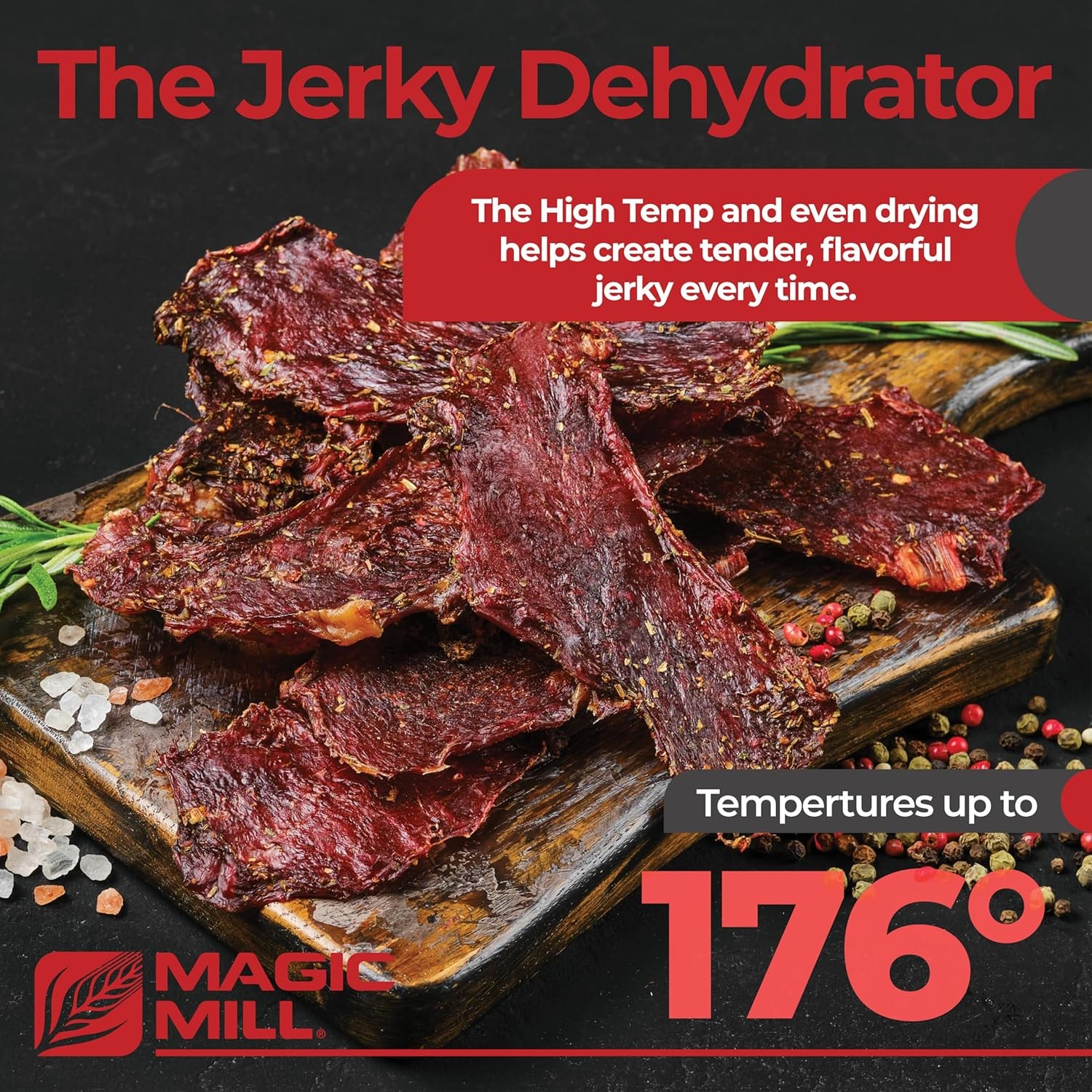 Magic Mill Pro Food Dehydrator Machine – Stainless Steel – Dehydrators