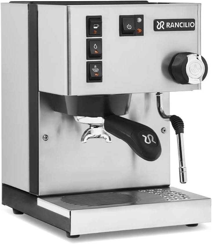 Rancilio Silvia Espresso Machine – 0.3 liters – Stainless Steel – Semi-Automatic Espresso Machines